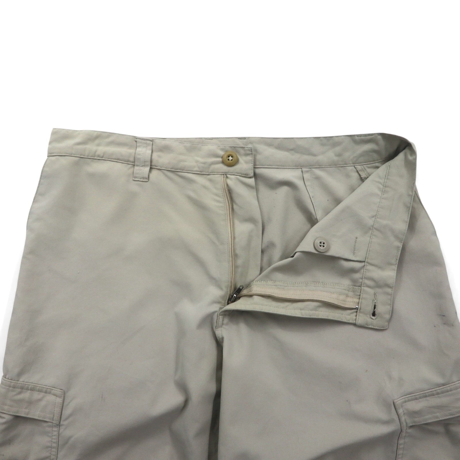 patagonia anni 2000 pantaloncini cargo corti L beige poliestere 11278
