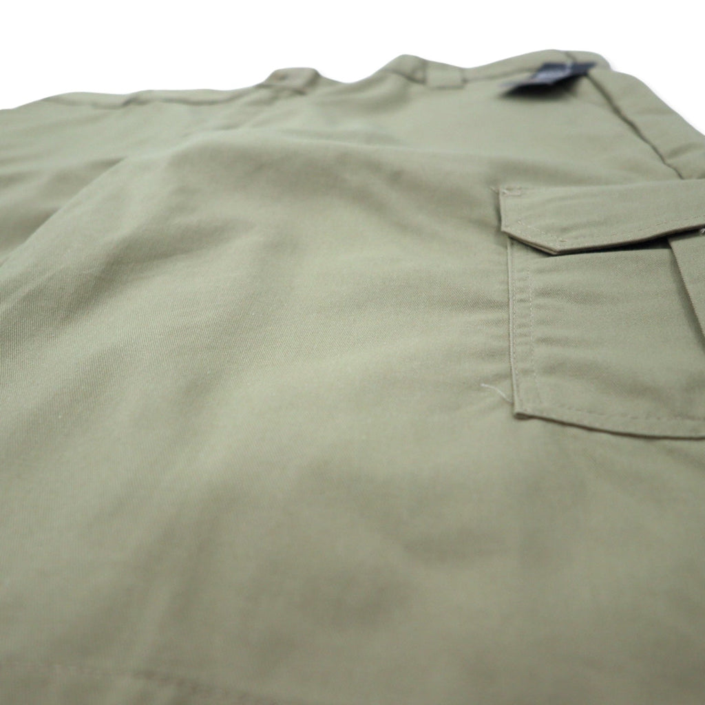 Dickies Pantaloncini cargo relaxed fit, bermuda, taglia 42, beige, poliestere cotone, FLEX, Made in Nicaragua, nuovo con etichette.
