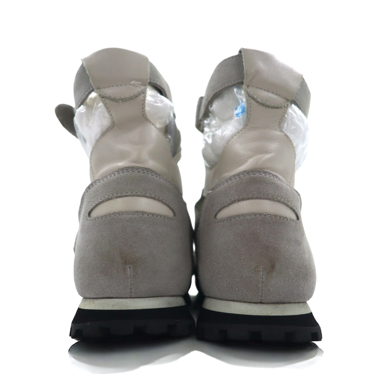 COMME des GARCONS HOMME PLUS × SPALWART Marathon High Sneakers 26cm Grigio Scamosciato High-Cut Gladiatore