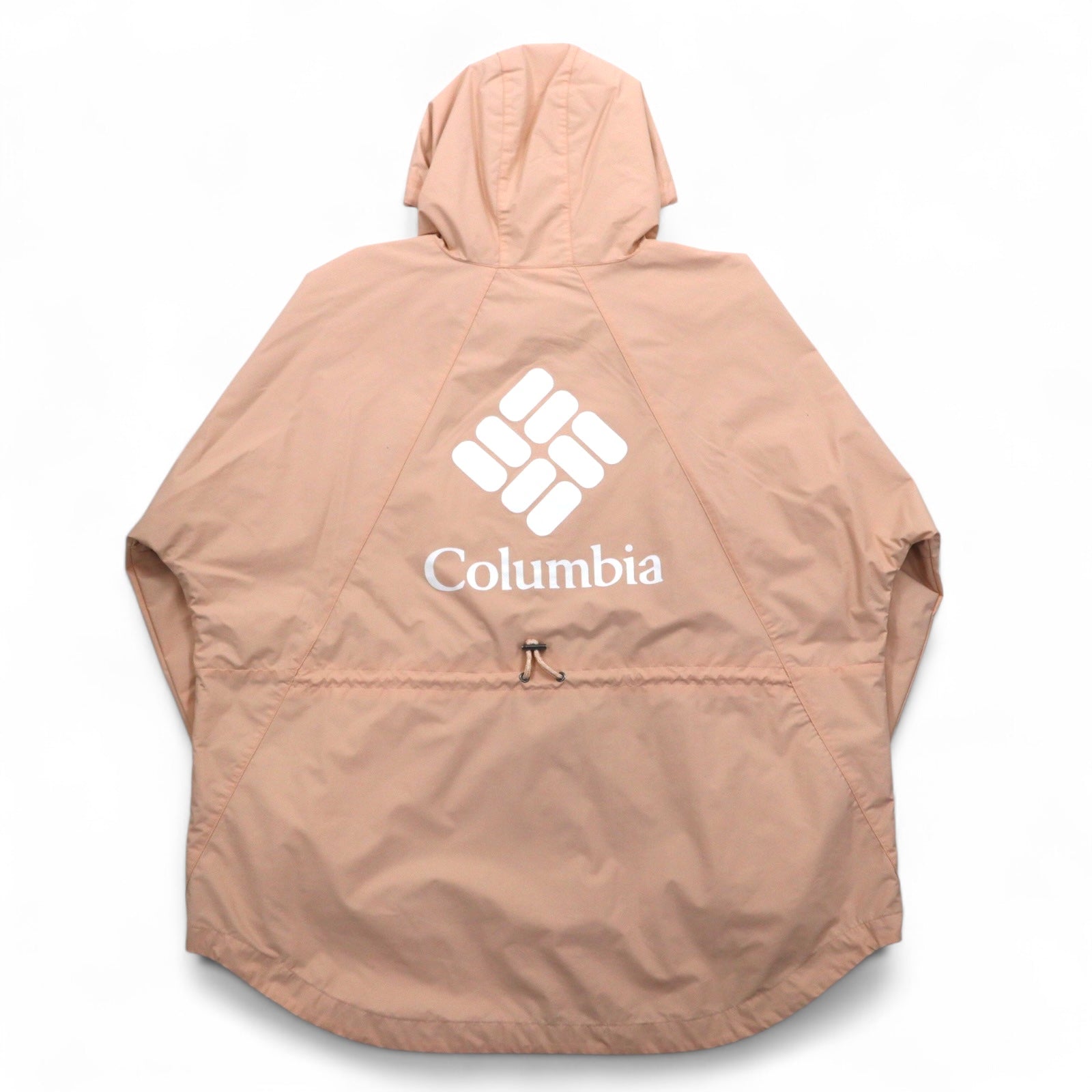 Giacca Columbia Parka Mountain Parka Giacca Antipioggia L Rosa Nylon Coulisse