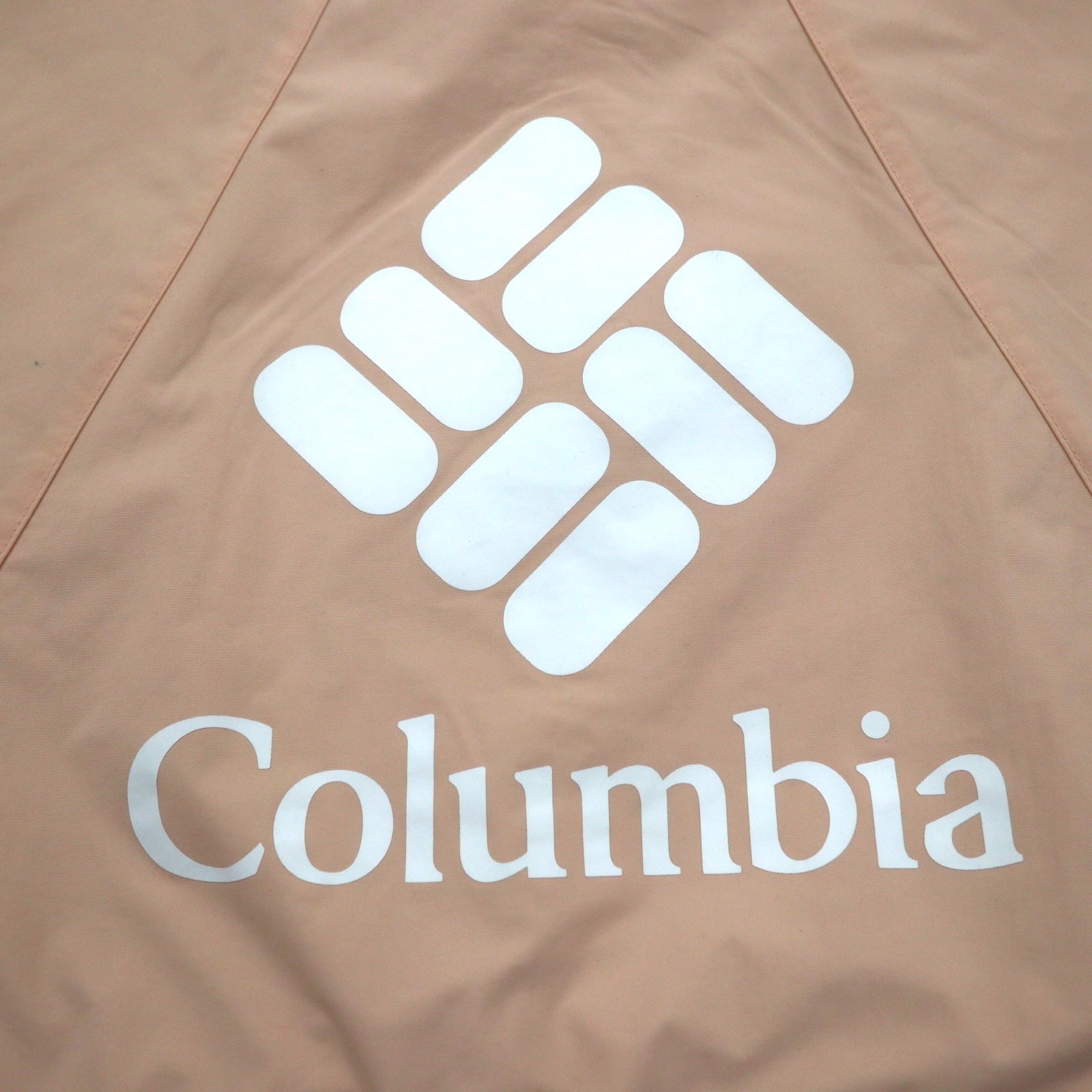 Giacca Columbia Parka Mountain Parka Giacca Antipioggia L Rosa Nylon Coulisse