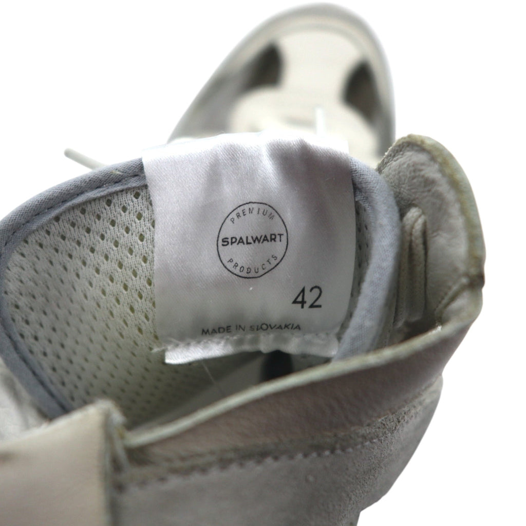 COMME des GARCONS HOMME PLUS × SPALWART Marathon High Sneakers 26cm Grigio Scamosciato High-Cut Gladiatore