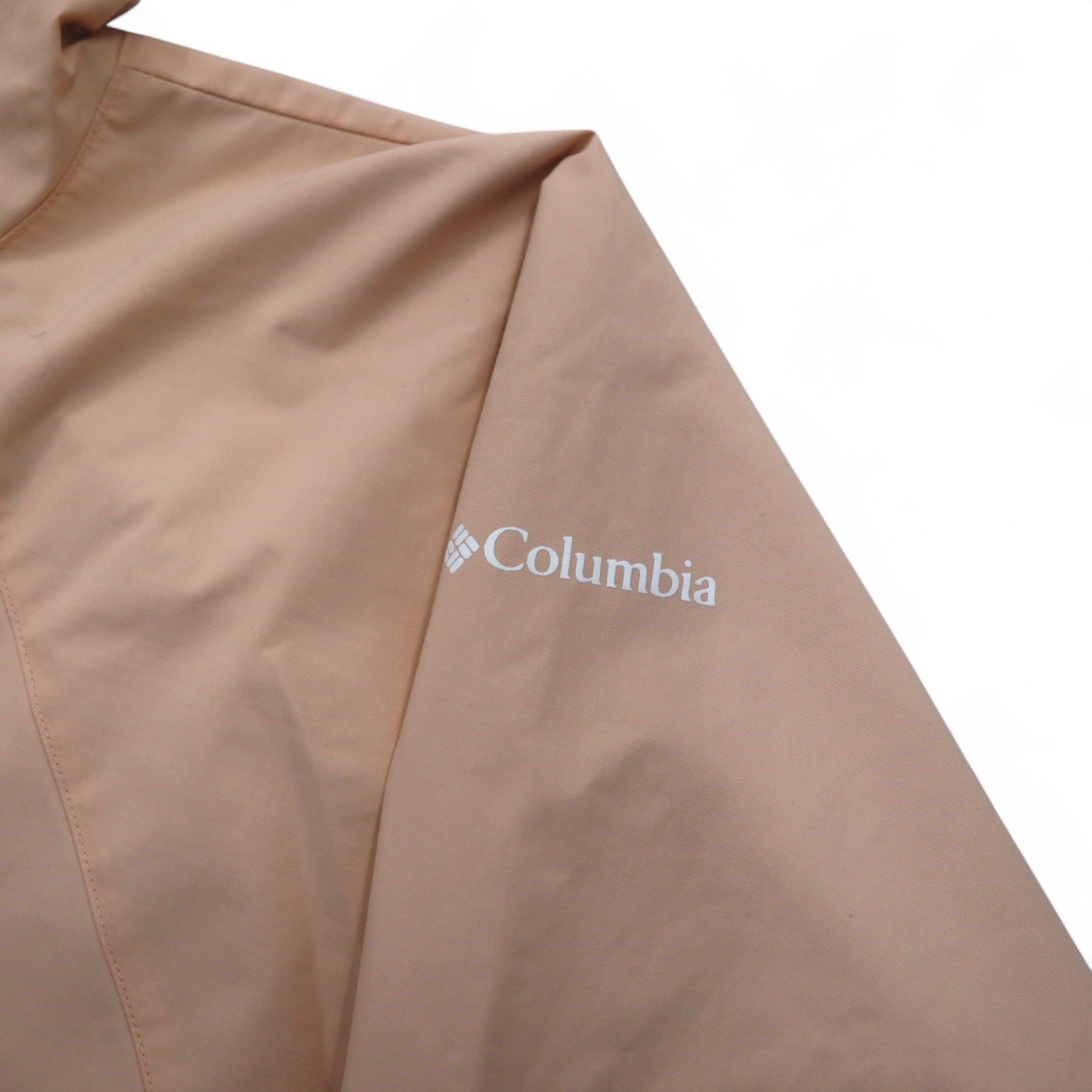 Giacca Columbia Parka Mountain Parka Giacca Antipioggia L Rosa Nylon Coulisse