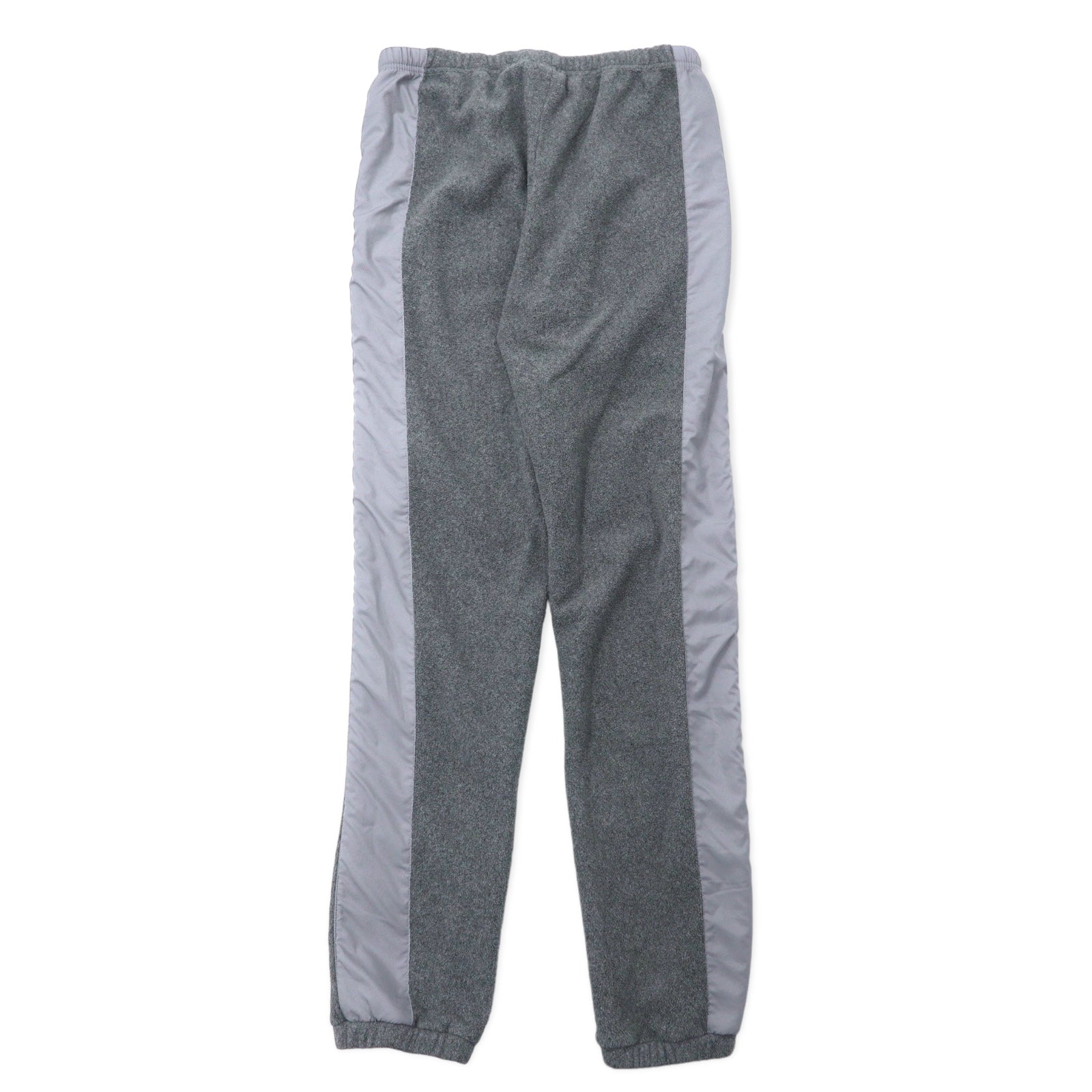 THE NORTH FACE Pantaloni in pile easy-fit XL Grigio Poliestere A righe sul lato US standard Fabbricati a El Salvador