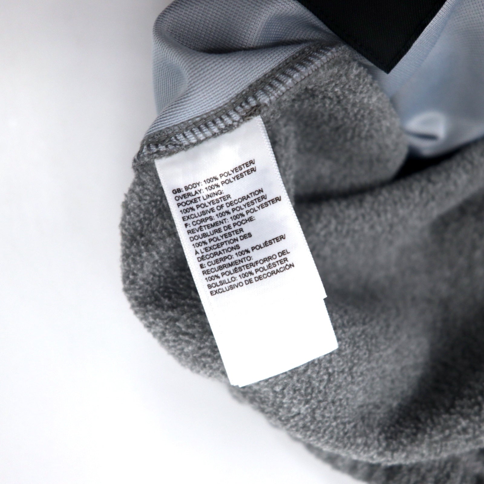 THE NORTH FACE フリース イージーパンツ XL グレー ポリエステル サイドライン US規格 エルサルバドル製