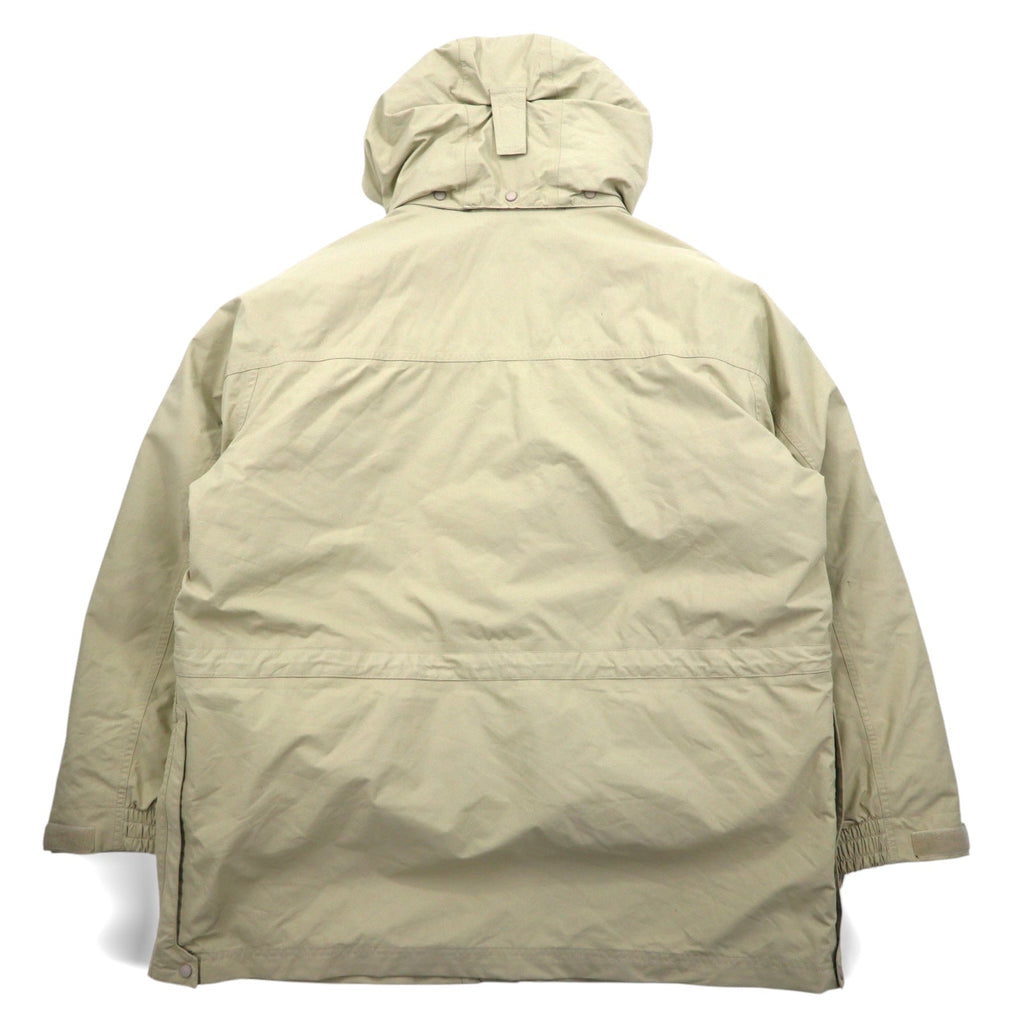 L.L.Bean 3WAY Giacca Piumino GORE-TEX Mountain Parka XXL Beige Maine Warden's 3-in-1 Parka JMY5
