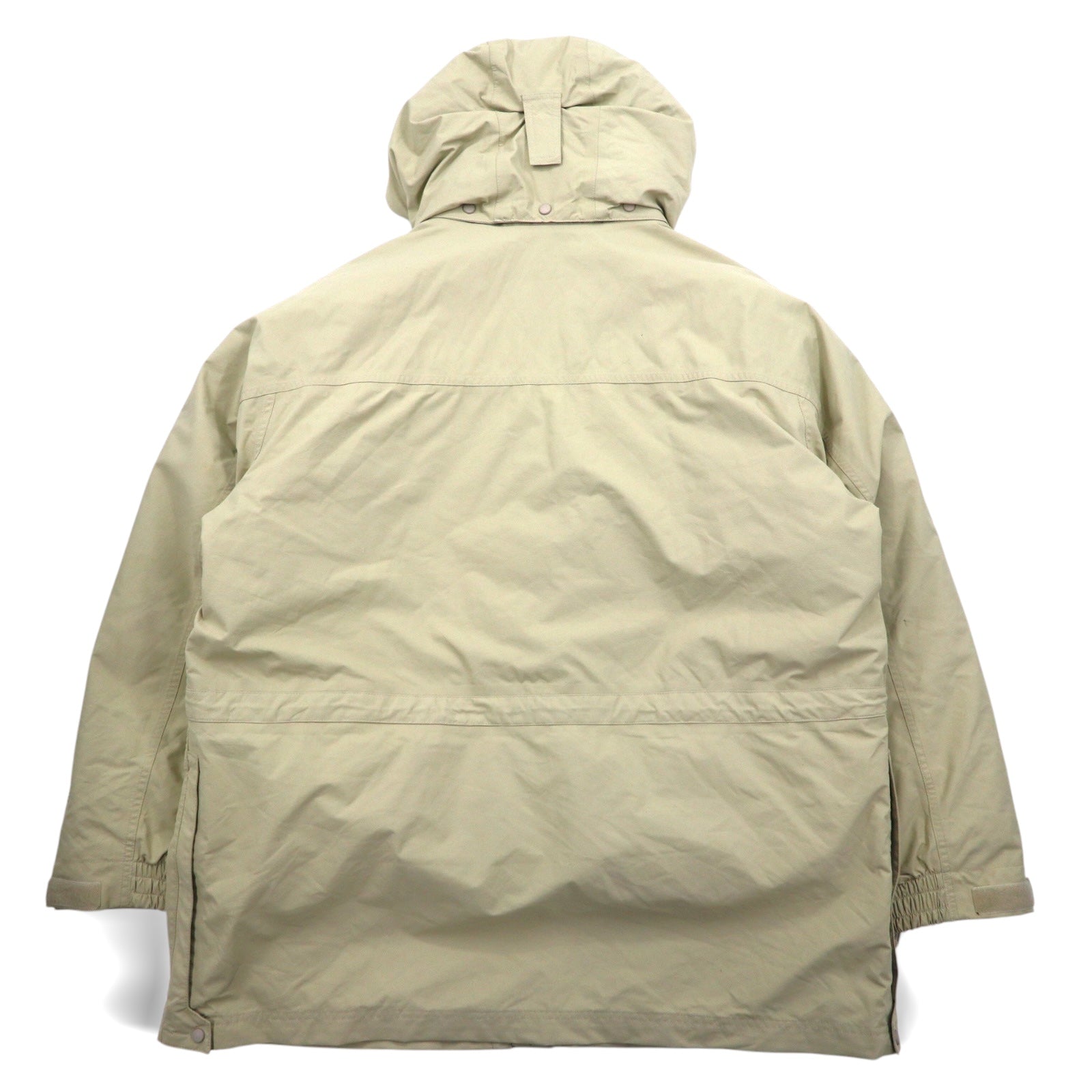 L.L.Bean 3WAY Giacca Piumino GORE-TEX Mountain Parka XXL Beige Maine Warden's 3-in-1 Parka JMY5