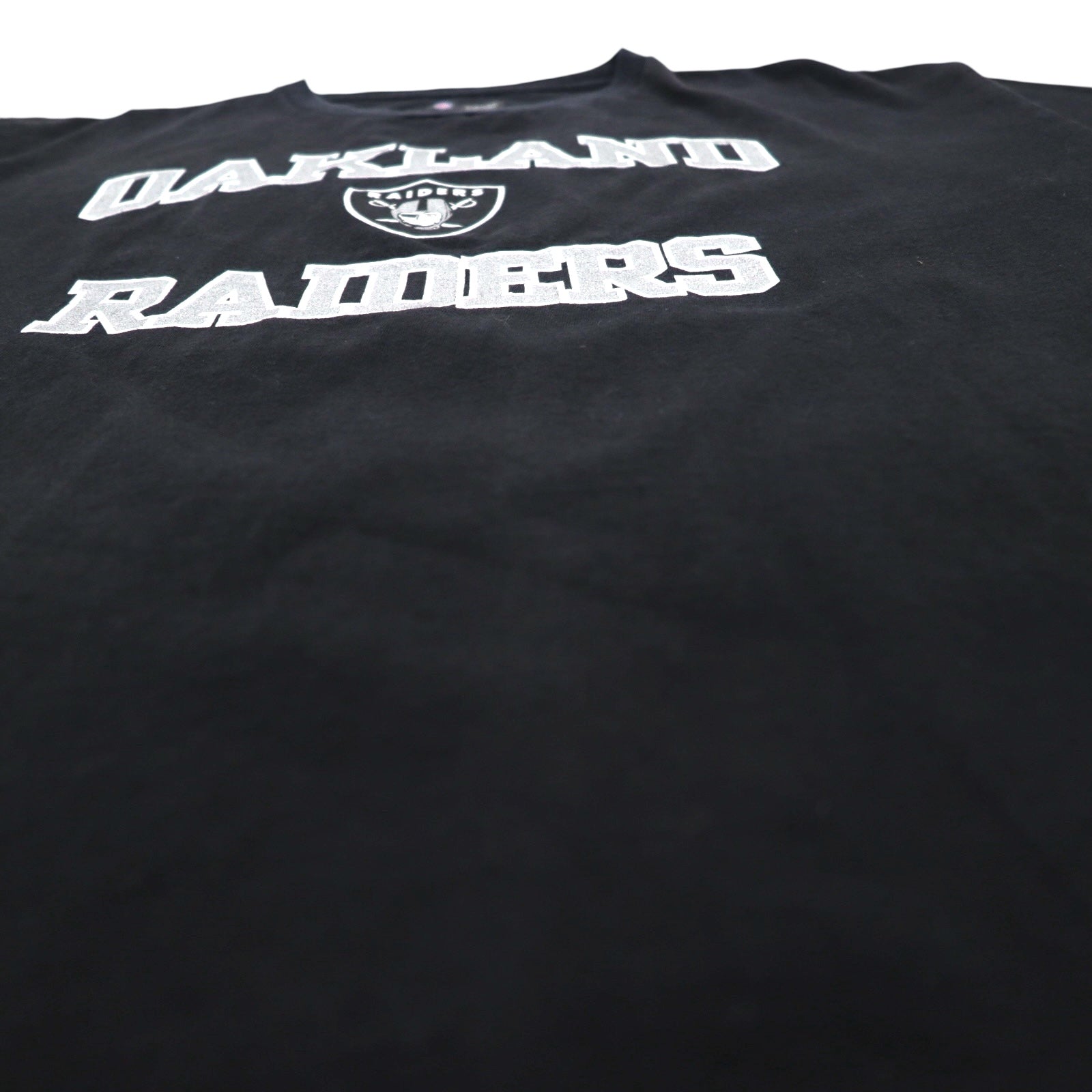 NFL TEAM APPAREL プリント Tシャツ L ブラック OAKLAND RAIDERS エルサルバドル製
