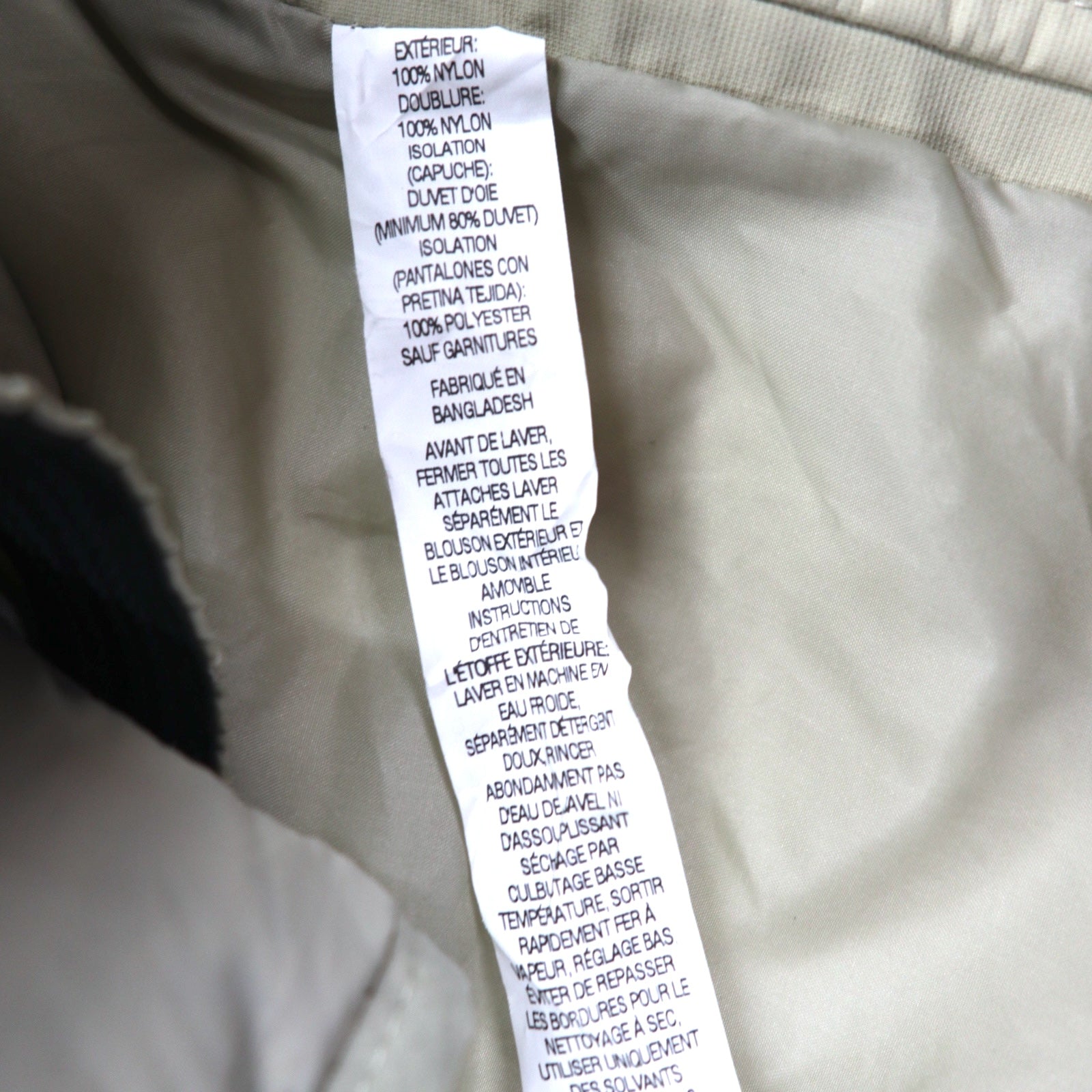 L.L.Bean 3WAY Giacca Piumino GORE-TEX Mountain Parka XXL Beige Maine Warden's 3-in-1 Parka JMY5