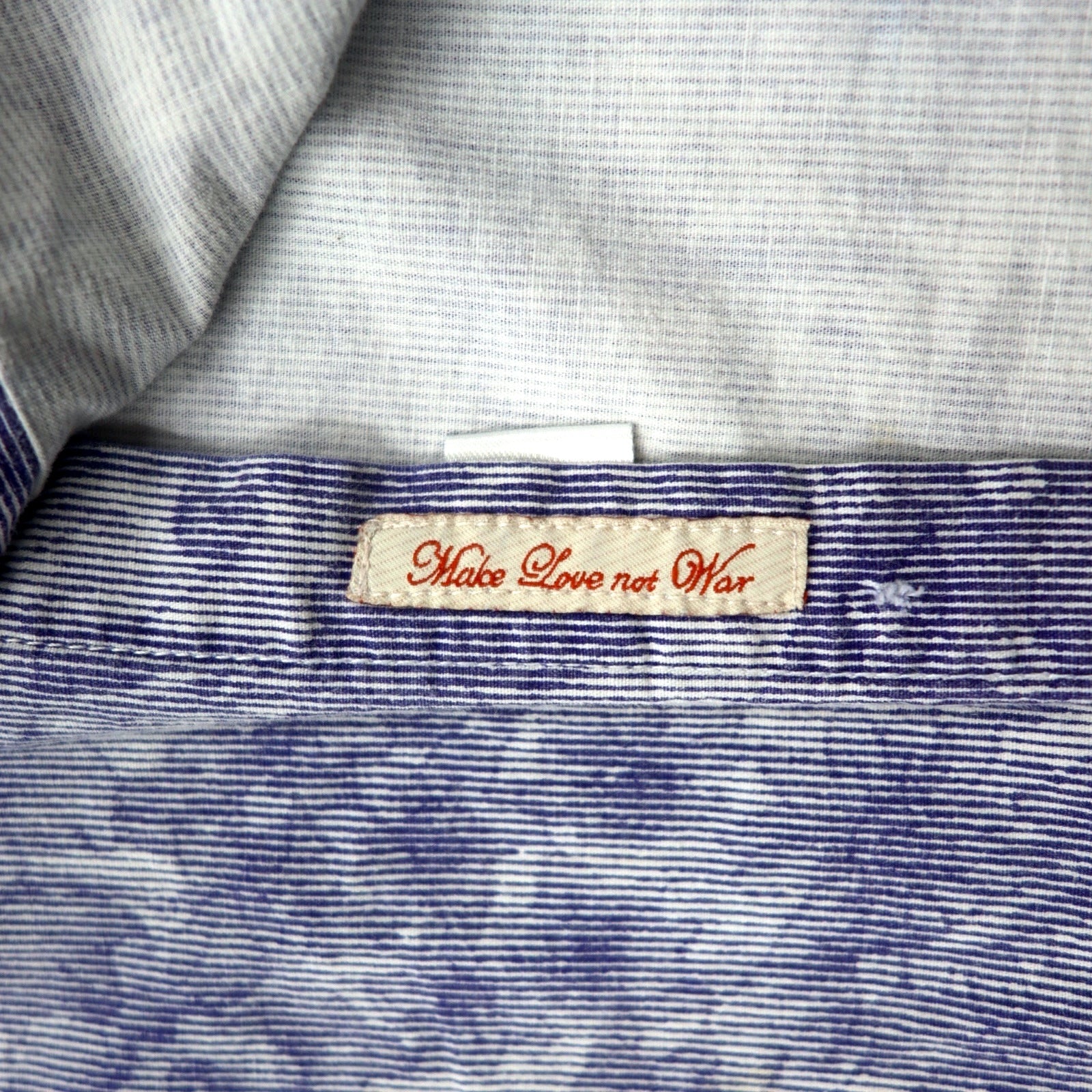 Paul Smith Camicia in cotone blu con motivo floreale e logo ricamato, taglia M