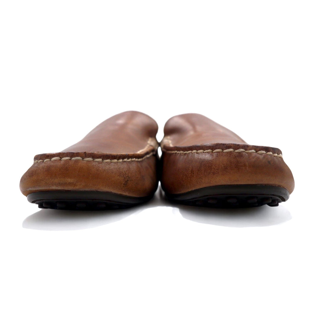 POLO RALPH LAUREN Mocassini Driving Loafers 28.5cm Marroni Pelle Woodley Driving Loafers 14557
