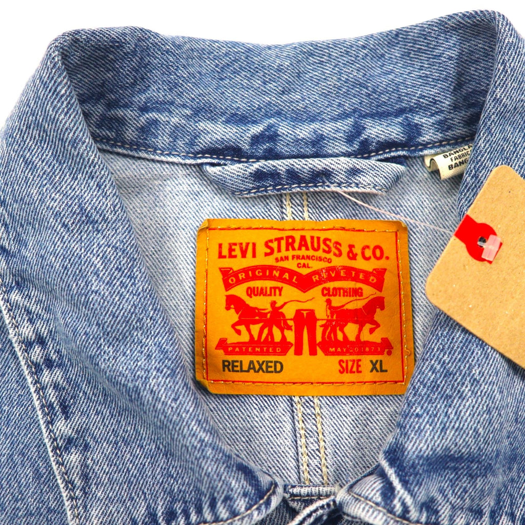 Levi’s WORKWEAR エンジニアコート Engineer Coat カバーオール 2XL インディゴ デニム RELAXED A0744-0003 未使用品