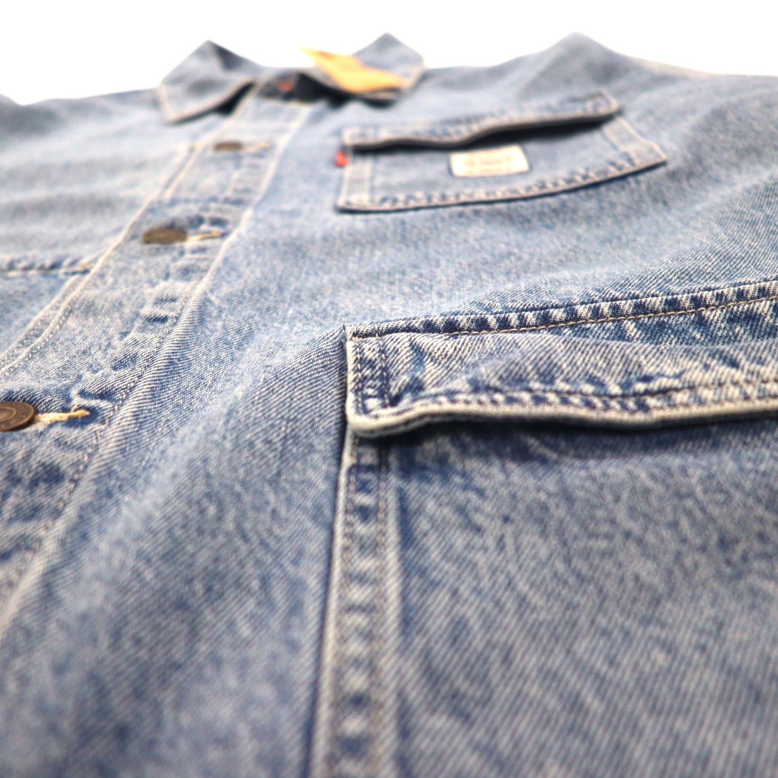 Levi’s WORKWEAR エンジニアコート Engineer Coat カバーオール 2XL インディゴ デニム RELAXED A0744-0003 未使用品