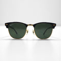 Ray-Ban ポラライズド polarized 偏光レンズ クラブマスター CLUB MASTER サングラス RB3016 901/58 51-21 145 3P ハーフリム