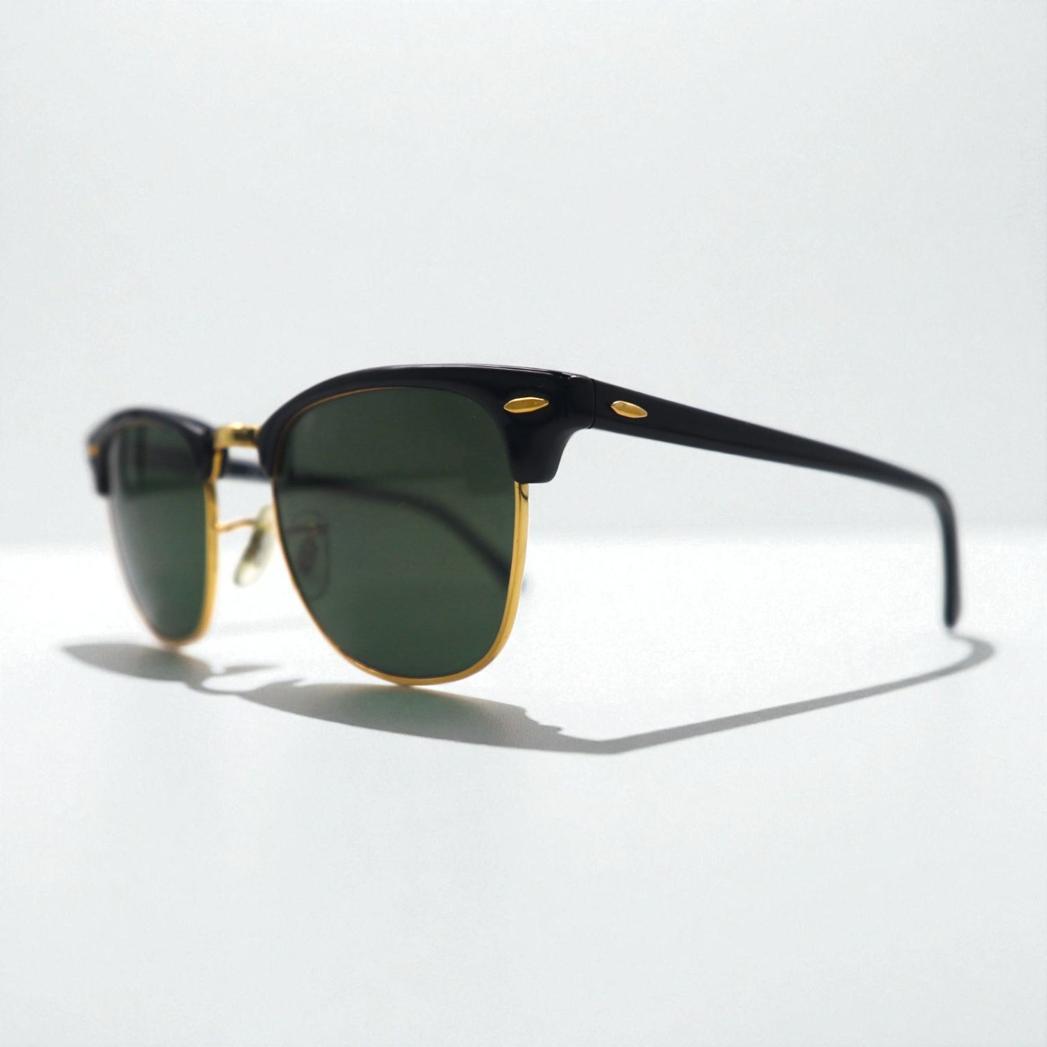 Ray-Ban ポラライズド polarized 偏光レンズ クラブマスター CLUB MASTER サングラス RB3016 901/58 51-21 145 3P ハーフリム