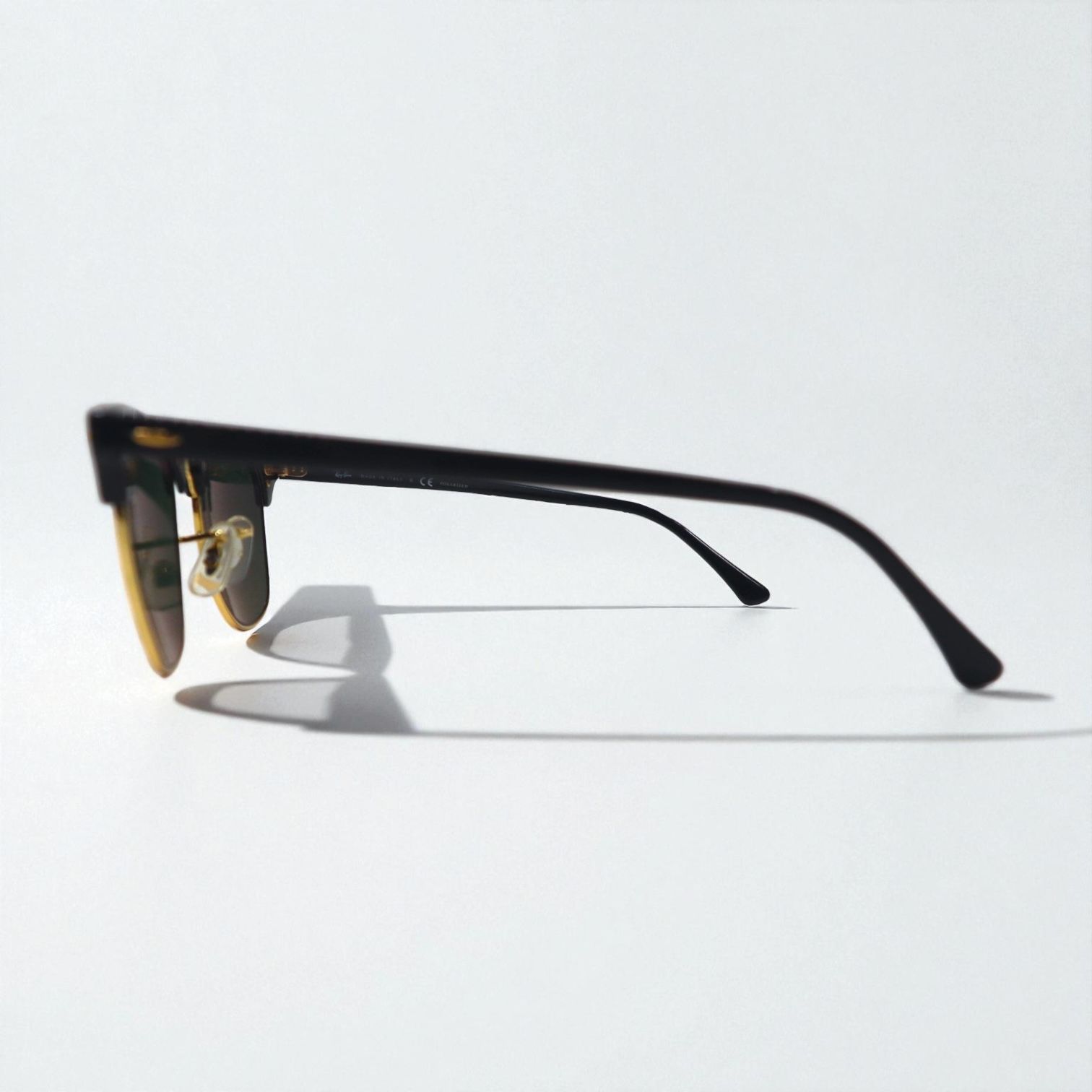 Ray-Ban ポラライズド polarized 偏光レンズ クラブマスター CLUB MASTER サングラス RB3016 901/58 51-21 145 3P ハーフリム