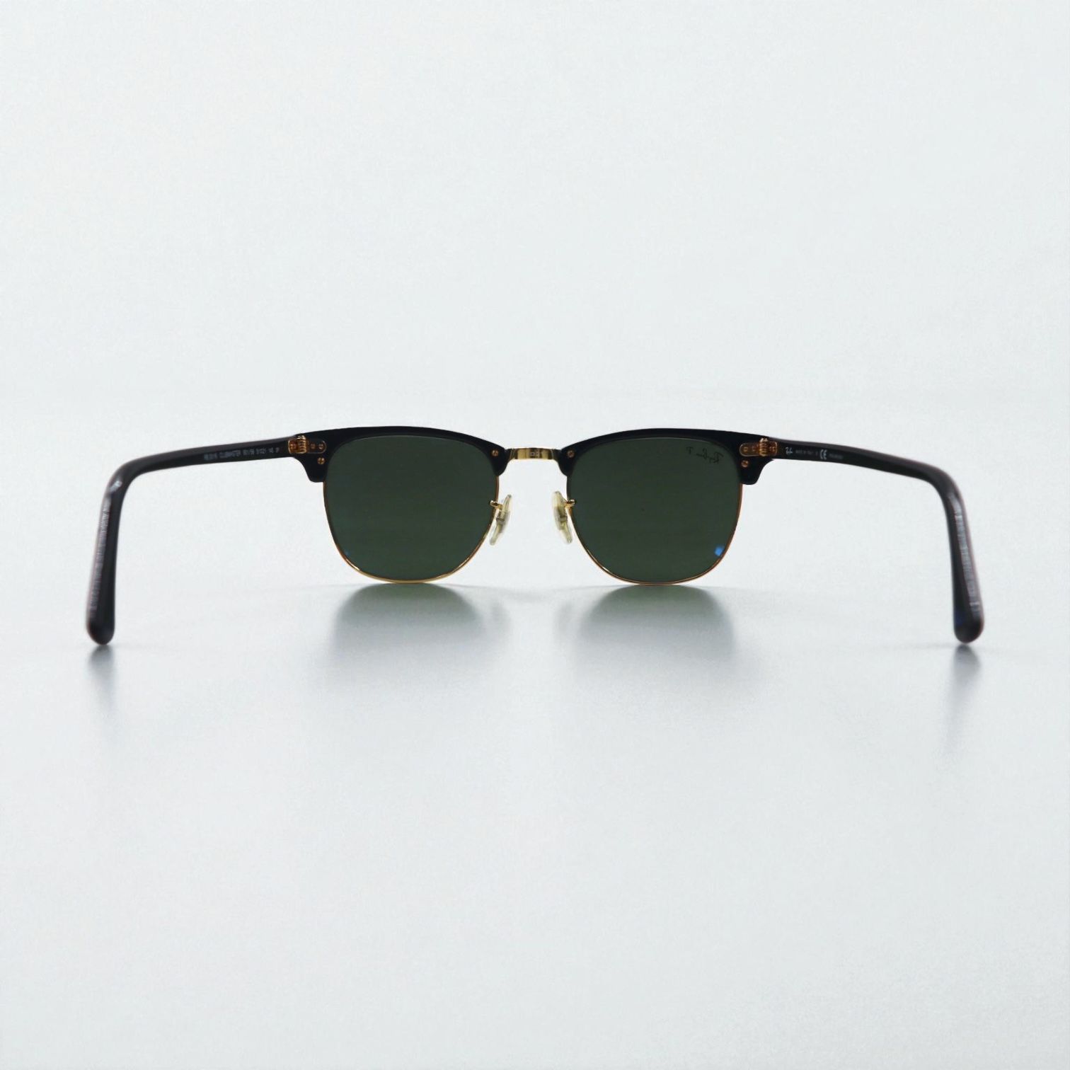 Ray-Ban ポラライズド polarized 偏光レンズ クラブマスター CLUB MASTER サングラス RB3016 901/58 51-21 145 3P ハーフリム