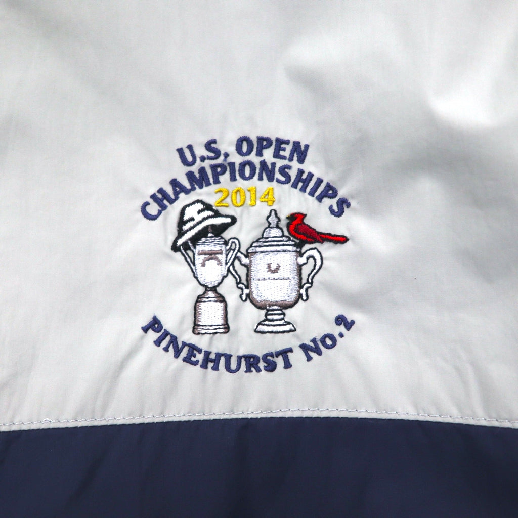 POLO GOLF RALPH LAUREN シェルジャケット ナイロンジャケット L ネイビー 防水 パッカブル U.S.OPEN CHAMPIONSHIPS