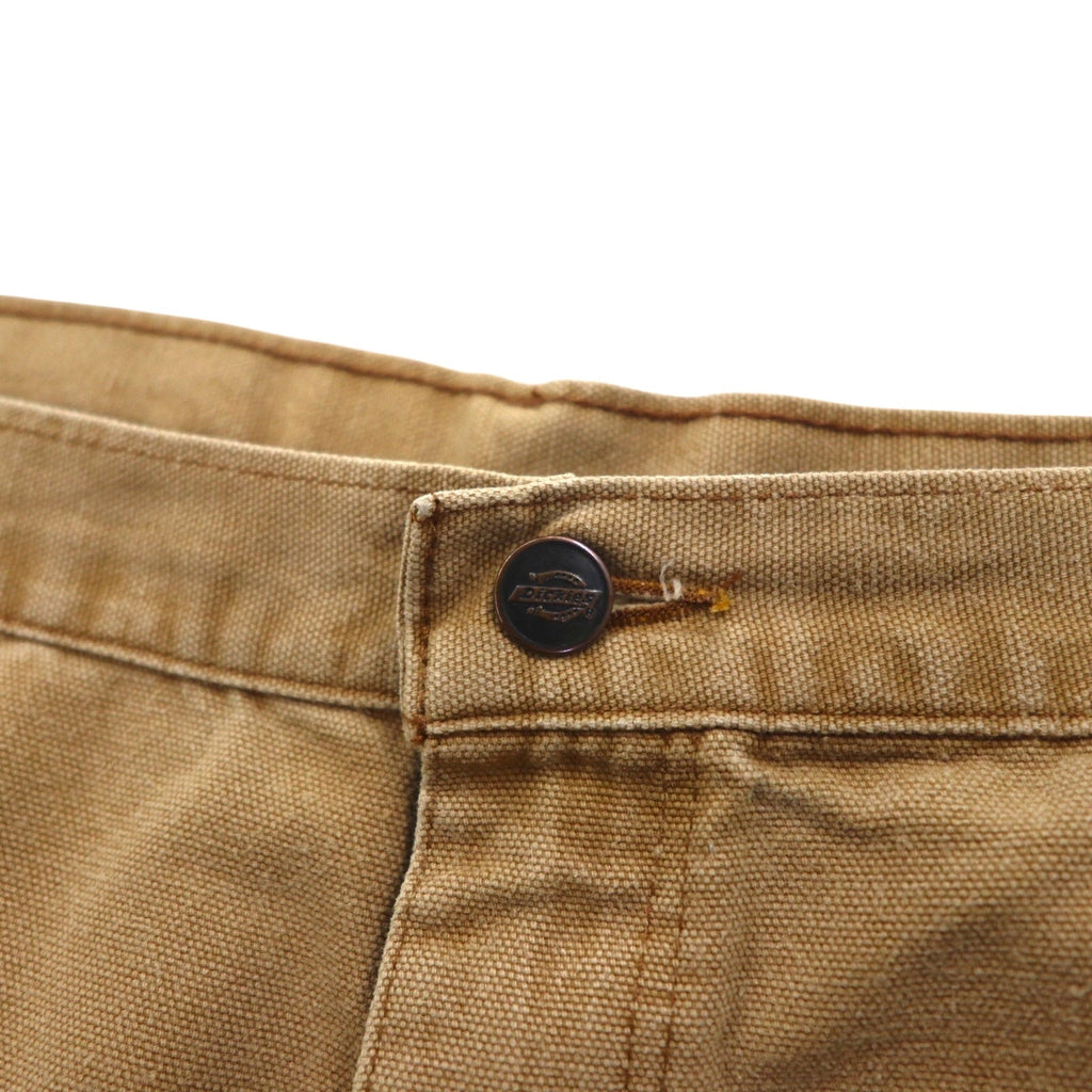 Dickies ダック地 ペインター ショートパンツ ハーフパンツ XL ベージュ コットン GD200RBD