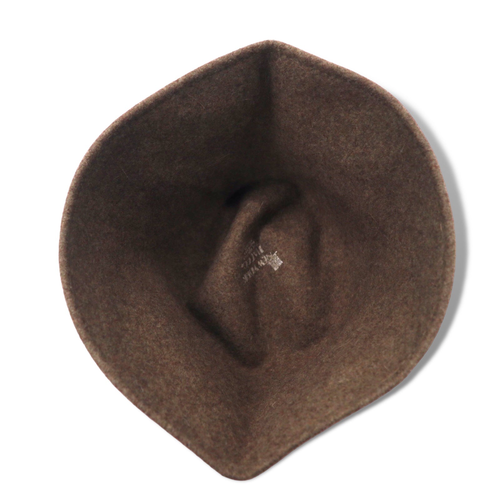 NEW YORK HAT CO. USA製 フェルト バケットハット ブラウン ウール