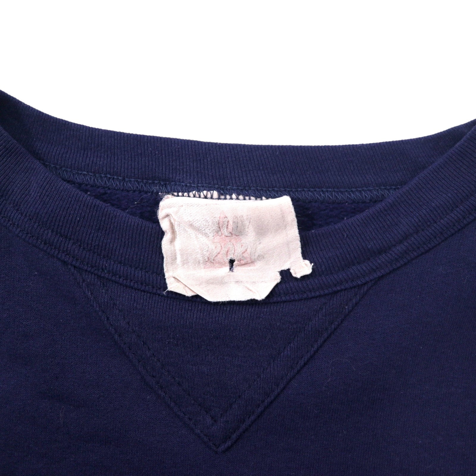 Felpa RALLY SPORT con stampa logo M blu navy cotone stampa fronte/retro