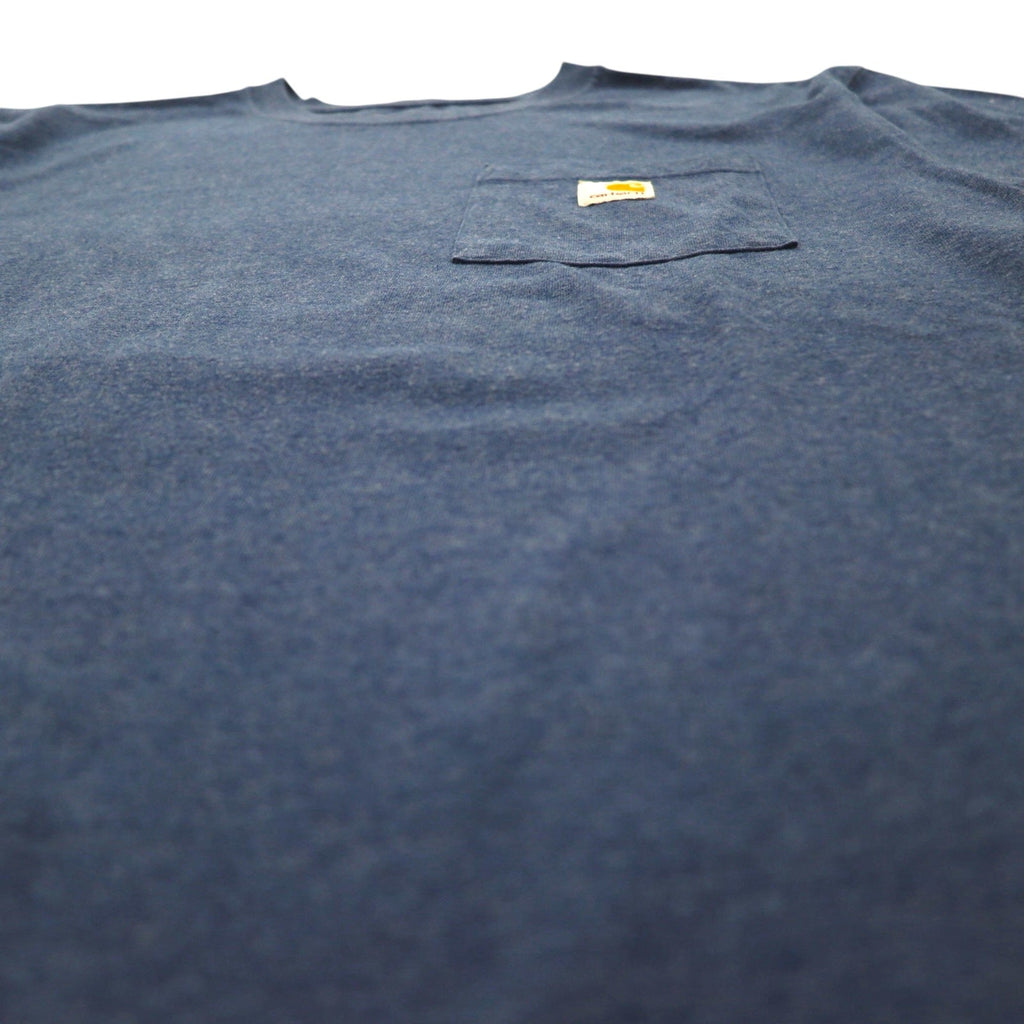 T-shirt Carhartt con taschino, taglia L, blu, ORIGINAL FIT, made in Guatemala