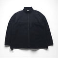 US NAVY 米軍 ポーラテック POLARTEC フリース ライナー ジャケット L ブラック ドローコード 8415-01-539-4058