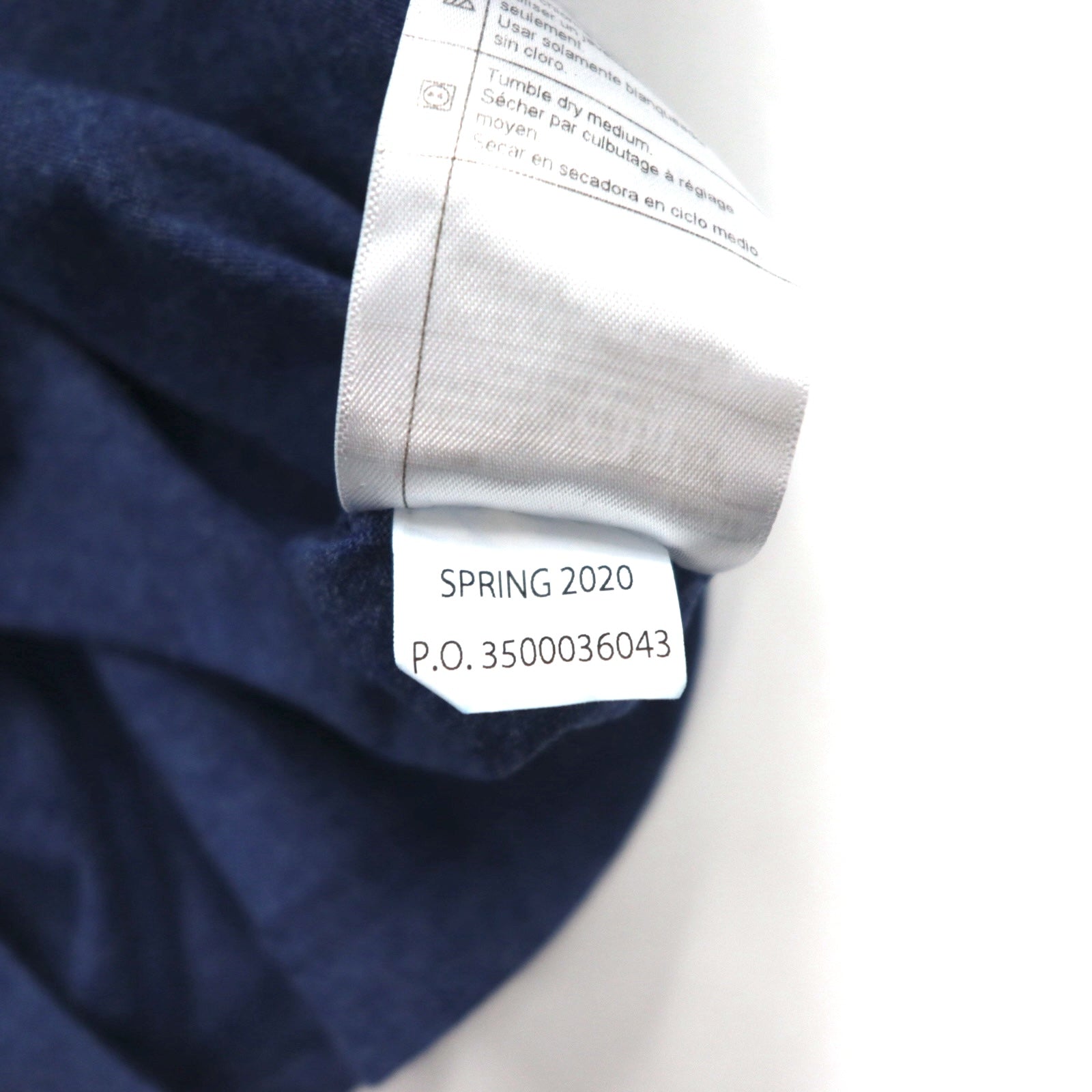 T-shirt Carhartt con taschino, taglia L, blu, ORIGINAL FIT, made in Guatemala