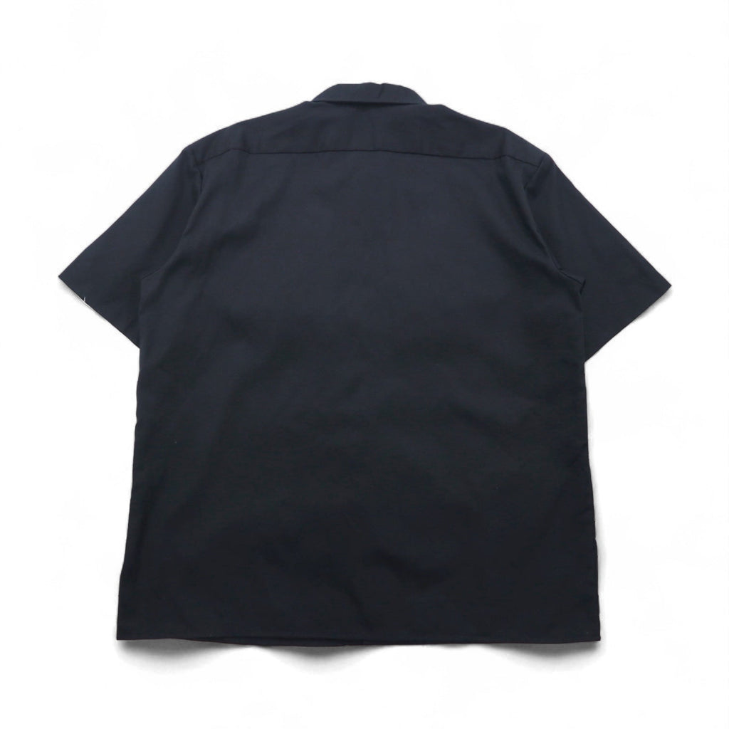 Dickies FLEX 半袖 ワークシャツ XL ブラック ポリエステル コットン WS675 未使用品