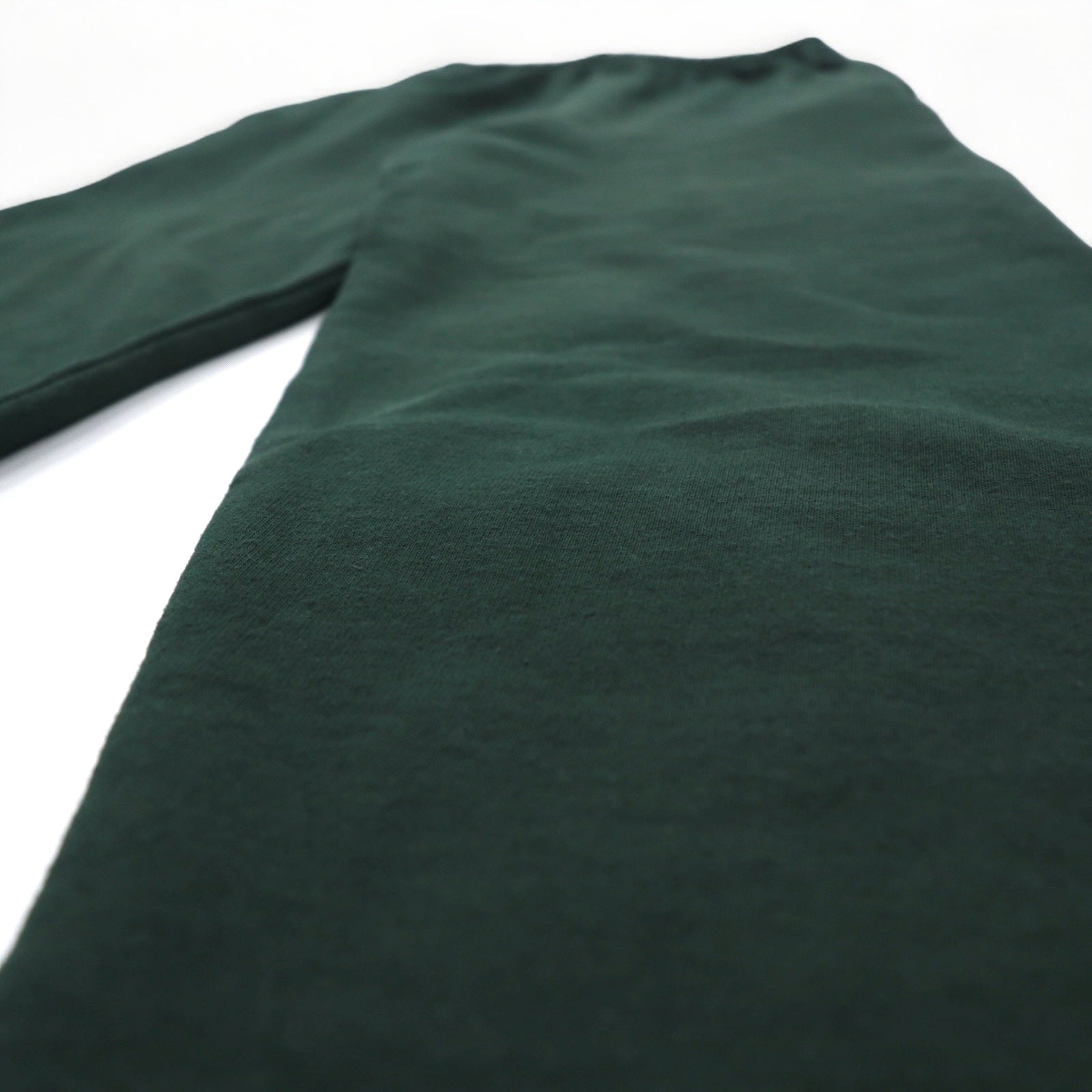 Champion pantaloni sportivi S verde cotone felpato, etichetta "bar tag", made in Messico