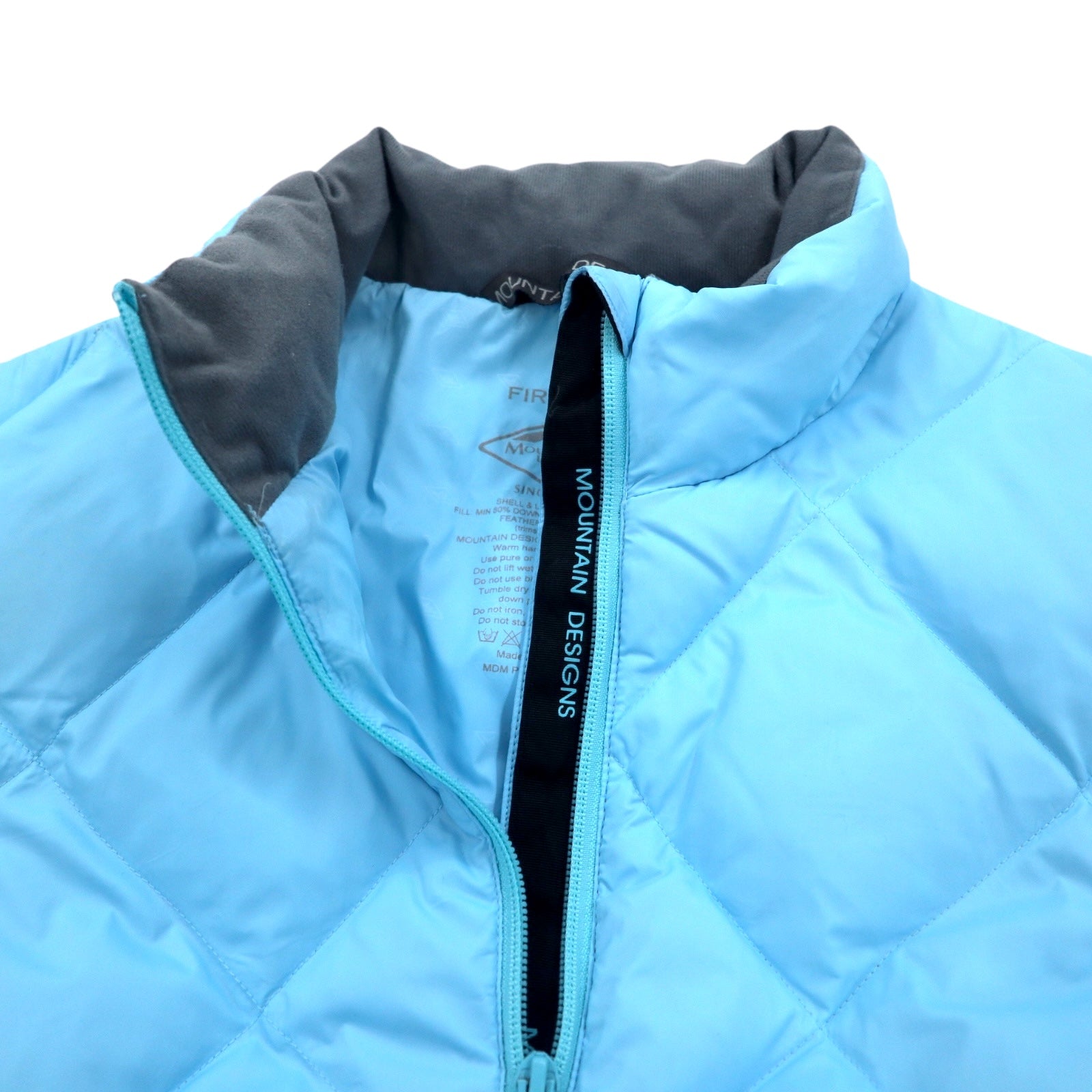 Mountain Designs Giacca in piumino 500 fill XXXL blu Firefly Piumino imbottito in piuma e piumino 500 fill