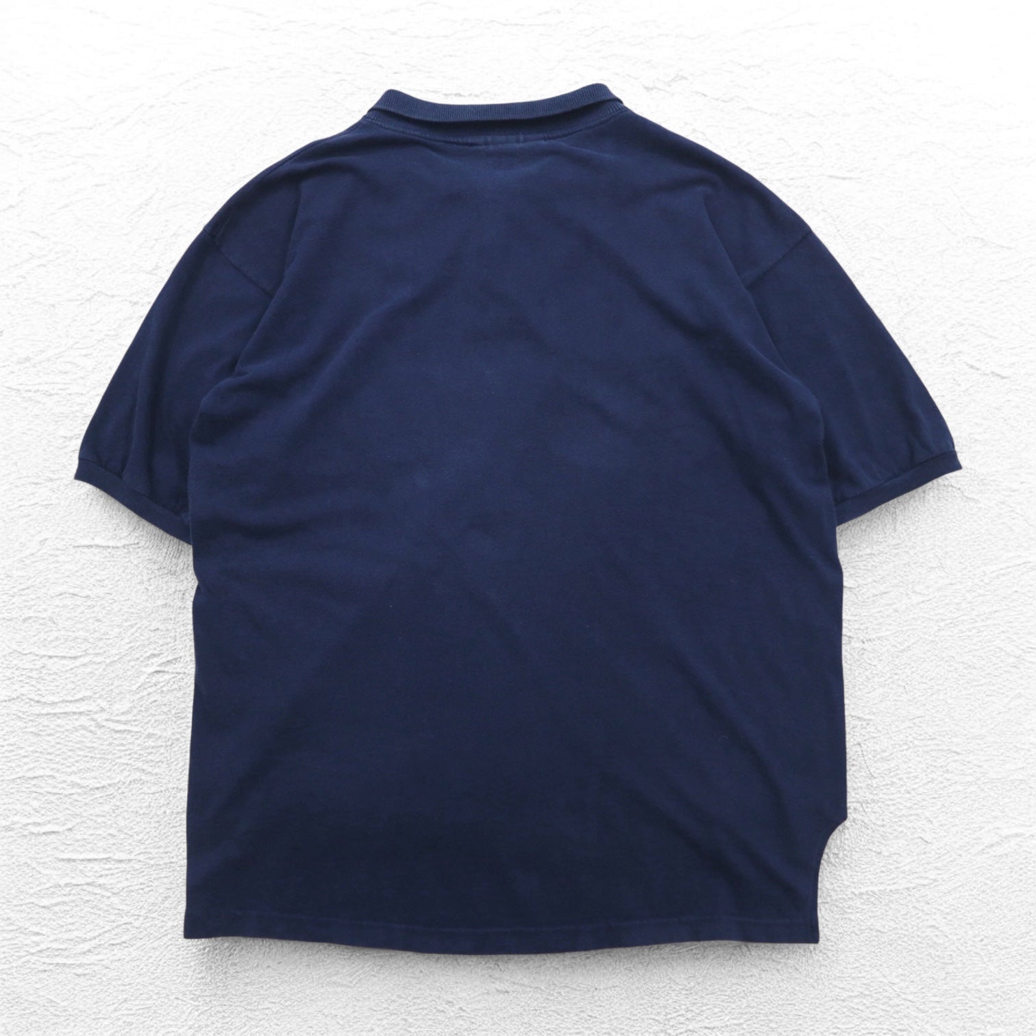 Disney originals anni '90, polo Mickey Mouse con ricamo a punto singolo, taglia XL, blu navy, cotone