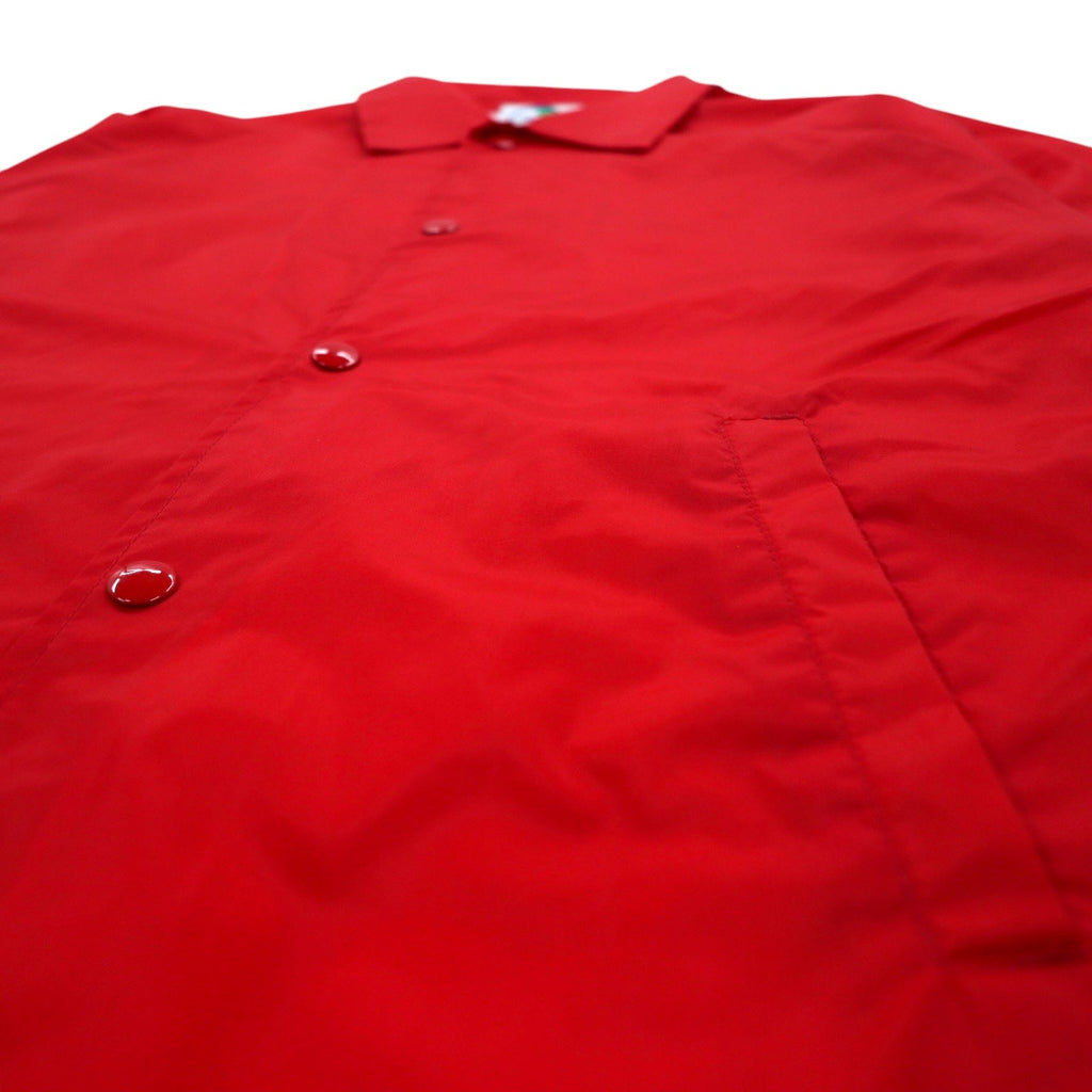 AUGUSTA SPORTSWEAR Giacca Coach M Rossa Nylon Coulisse Ricamo sul retro