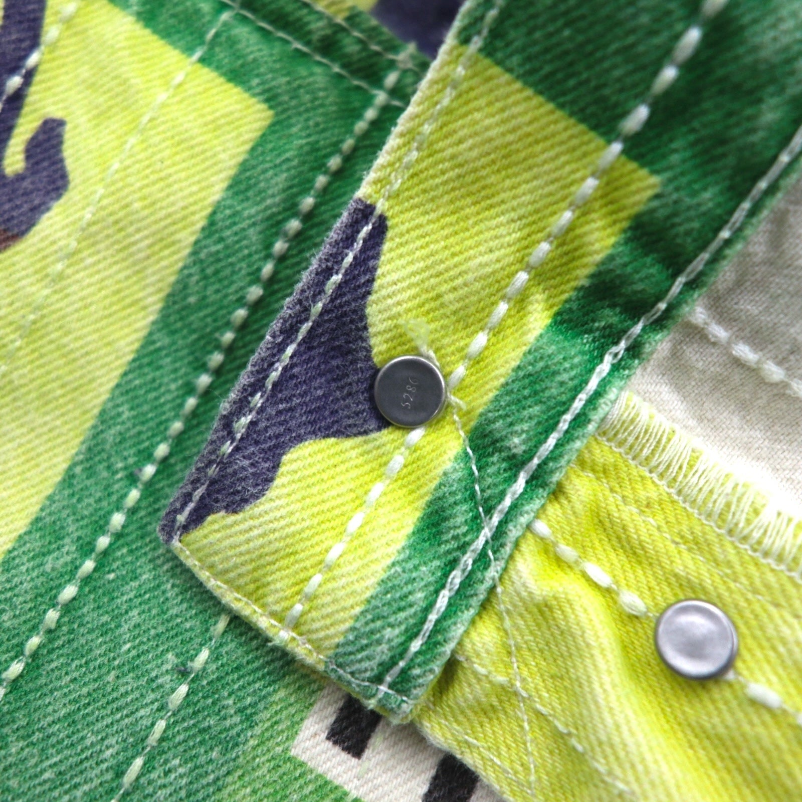 Denim Tears × Levi's 501(R) DT Jeans trapuntati L Gullah Green PC9-A1592-0005