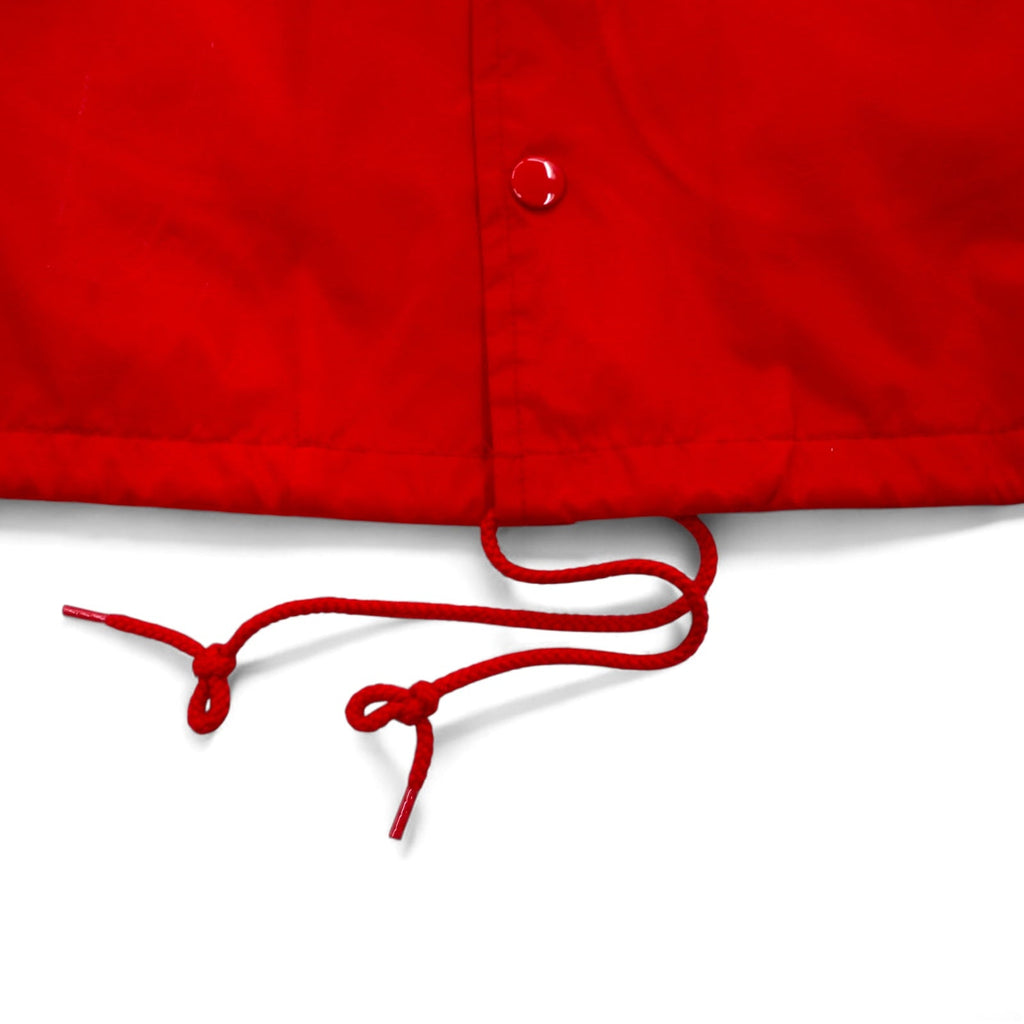 AUGUSTA SPORTSWEAR Giacca Coach M Rossa Nylon Coulisse Ricamo sul retro