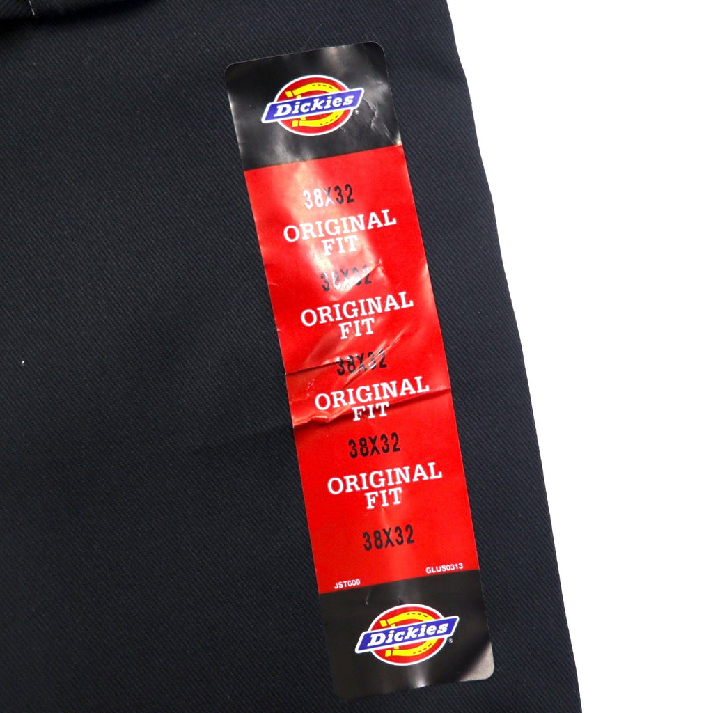 Dickies 874 Original Fit Work Chino Pant 38 Nero Poliestere Cotone Made in Nicaragua Nuovo
