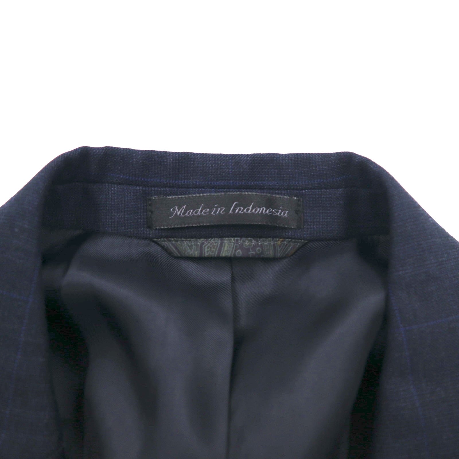 LAUREN RALPH LAUREN Giacca sartoriale 2 bottoni Completo L Blu scuro Lana