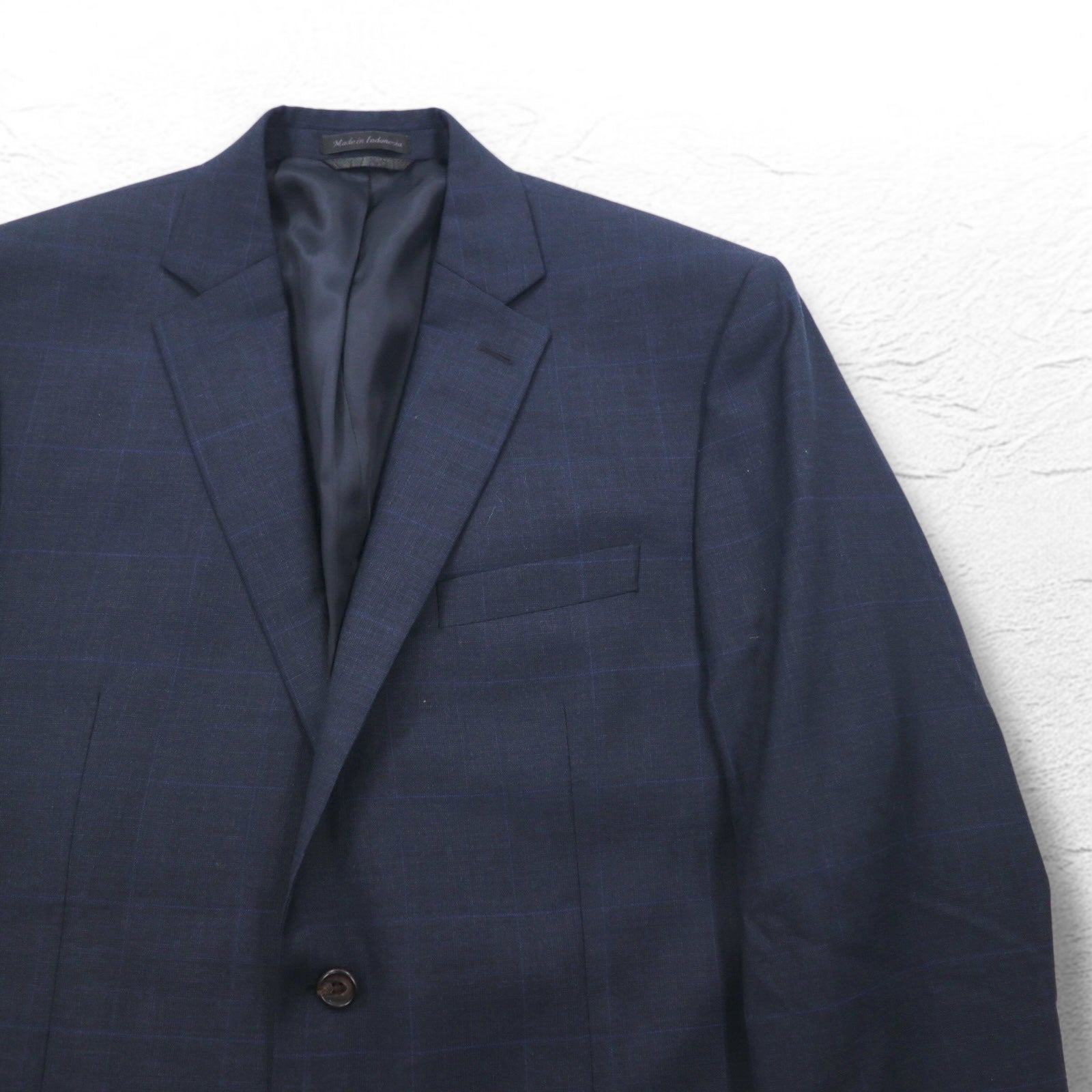 LAUREN RALPH LAUREN Giacca sartoriale 2 bottoni Completo L Blu scuro Lana