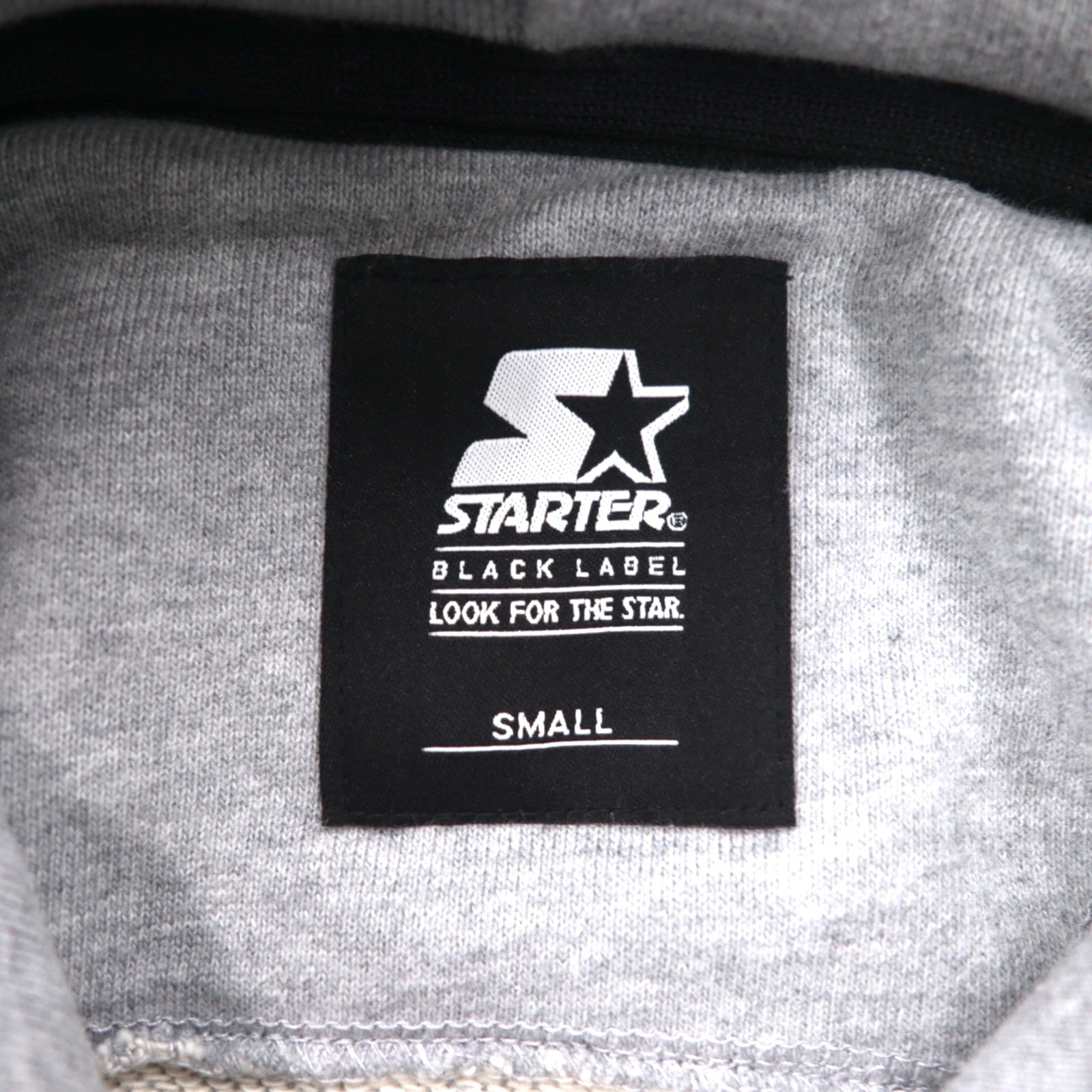 STARTER BLACK LABEL Box Logo Felpa con Cappuccio S Grigio JAKE PRINT PULL PARKA ST-1602-106