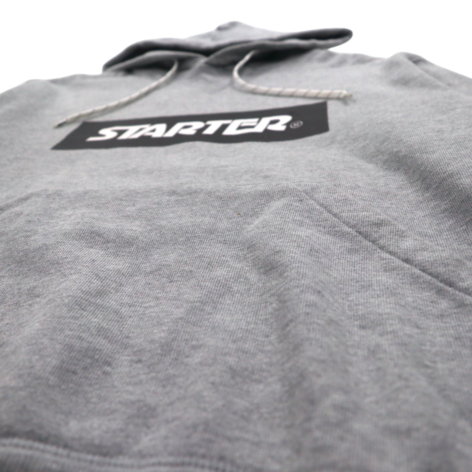STARTER BLACK LABEL Box Logo Felpa con Cappuccio S Grigio JAKE PRINT PULL PARKA ST-1602-106