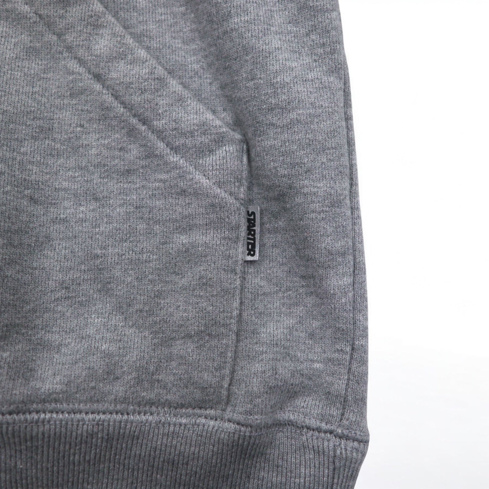 STARTER BLACK LABEL Box Logo Felpa con Cappuccio S Grigio JAKE PRINT PULL PARKA ST-1602-106