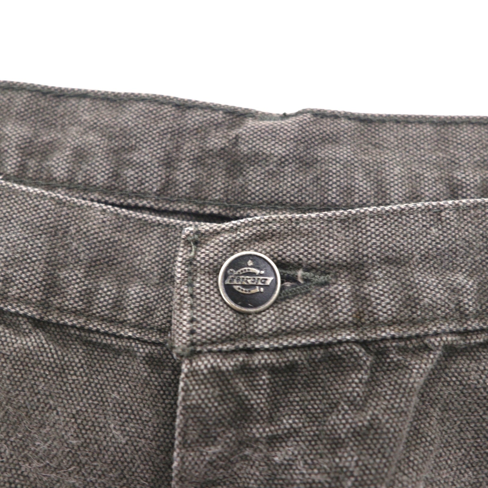 Dickies Pantaloncini corti da pittore in tela di anatra L grigi in cotone 3990