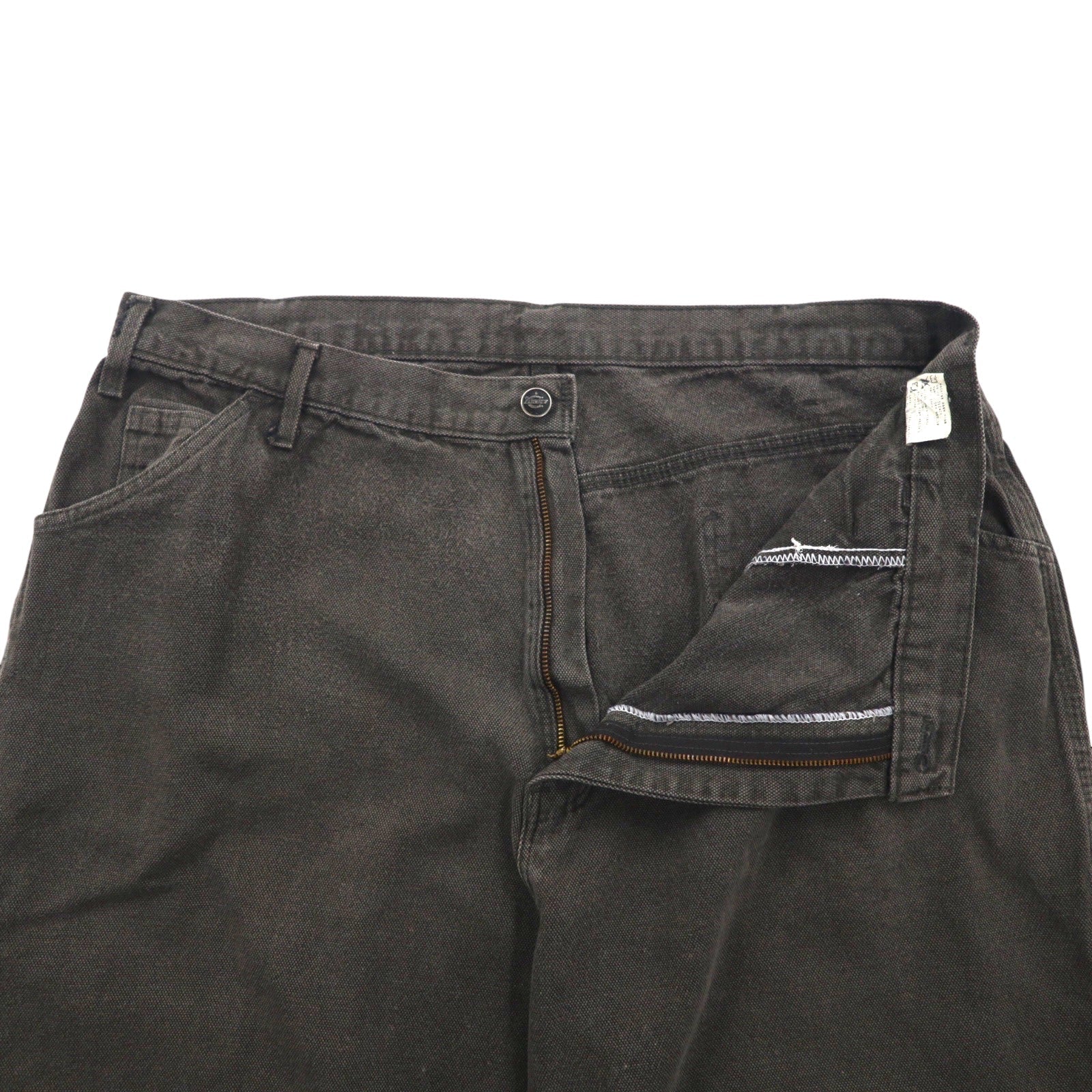 Dickies Pantaloncini corti da pittore in tela di anatra L grigi in cotone 3990