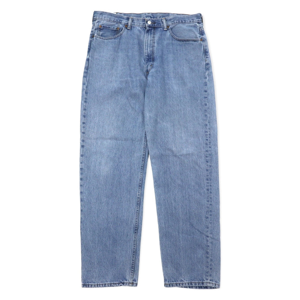 Levi's 550 リラックスフィット テーパード ジーンズ ライトストーンウォッシュ デニムパンツ 38 ブルー コットン ジッパーフライ USAライン 550-4834 メキシコ製