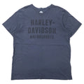 T-shirt con stampa logo HARLEY DAVIDSON 2XL grigia cotone oversize