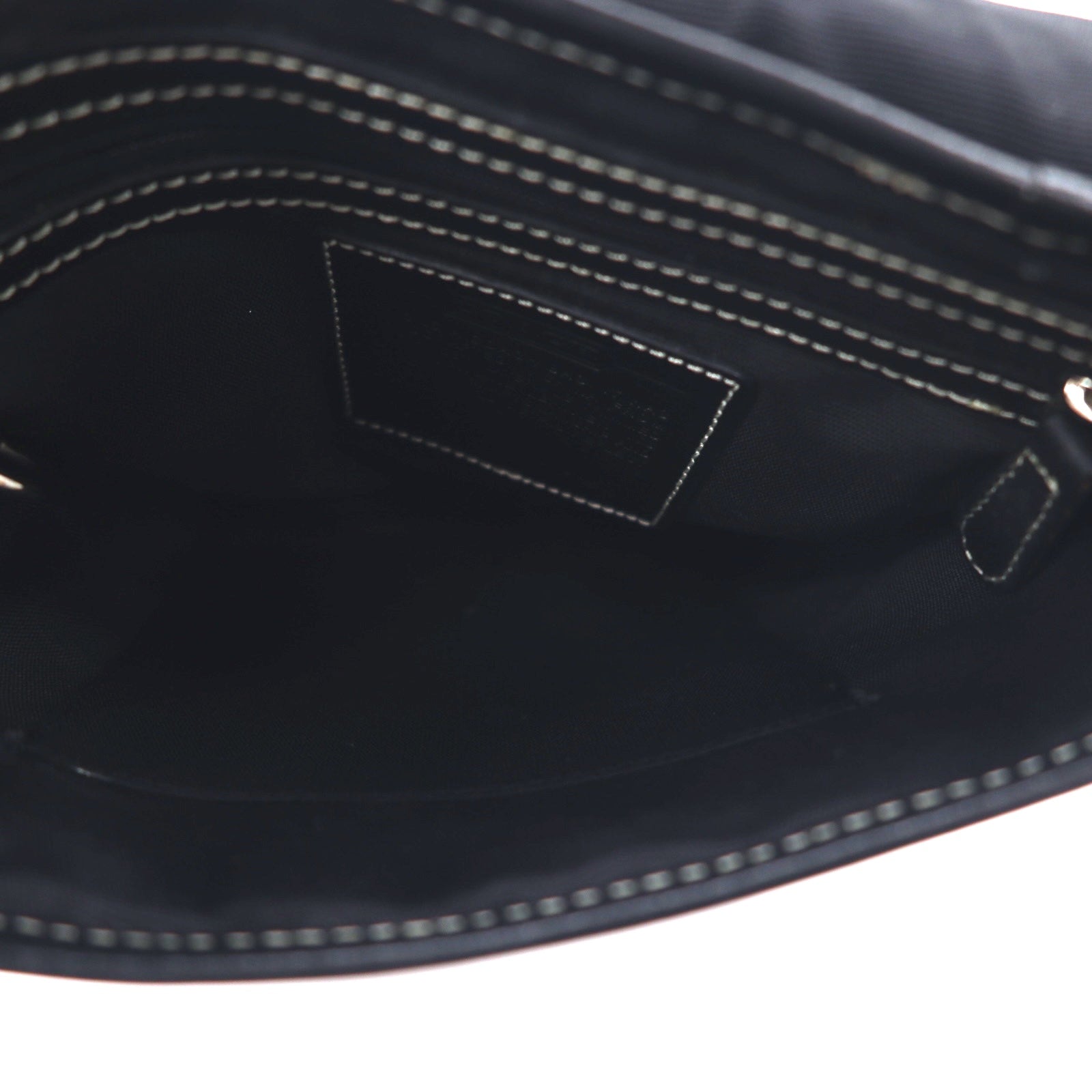 COACH Borsa a tracolla Signature tela e pelle grigia G3K-6357