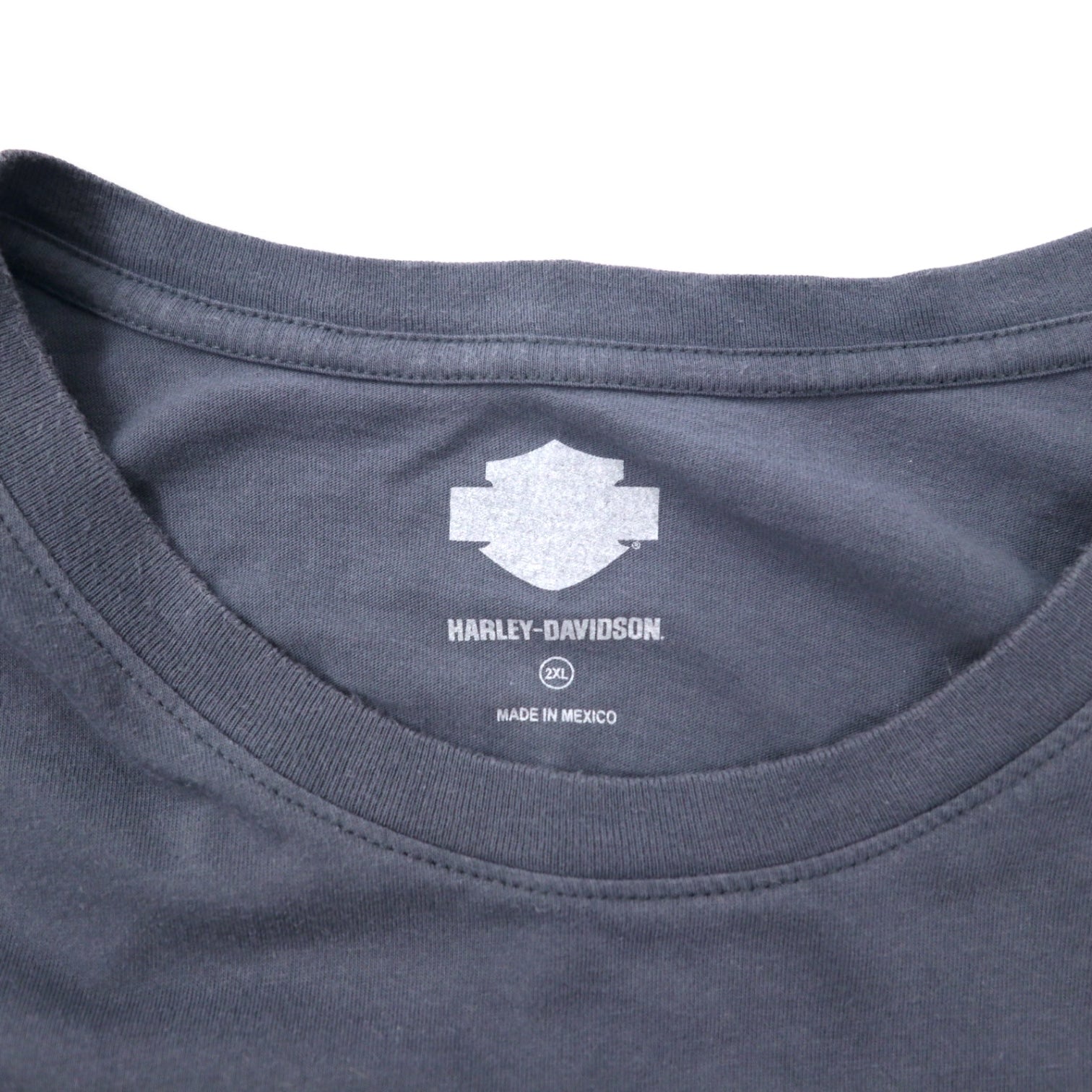 T-shirt con stampa logo HARLEY DAVIDSON 2XL grigia cotone oversize