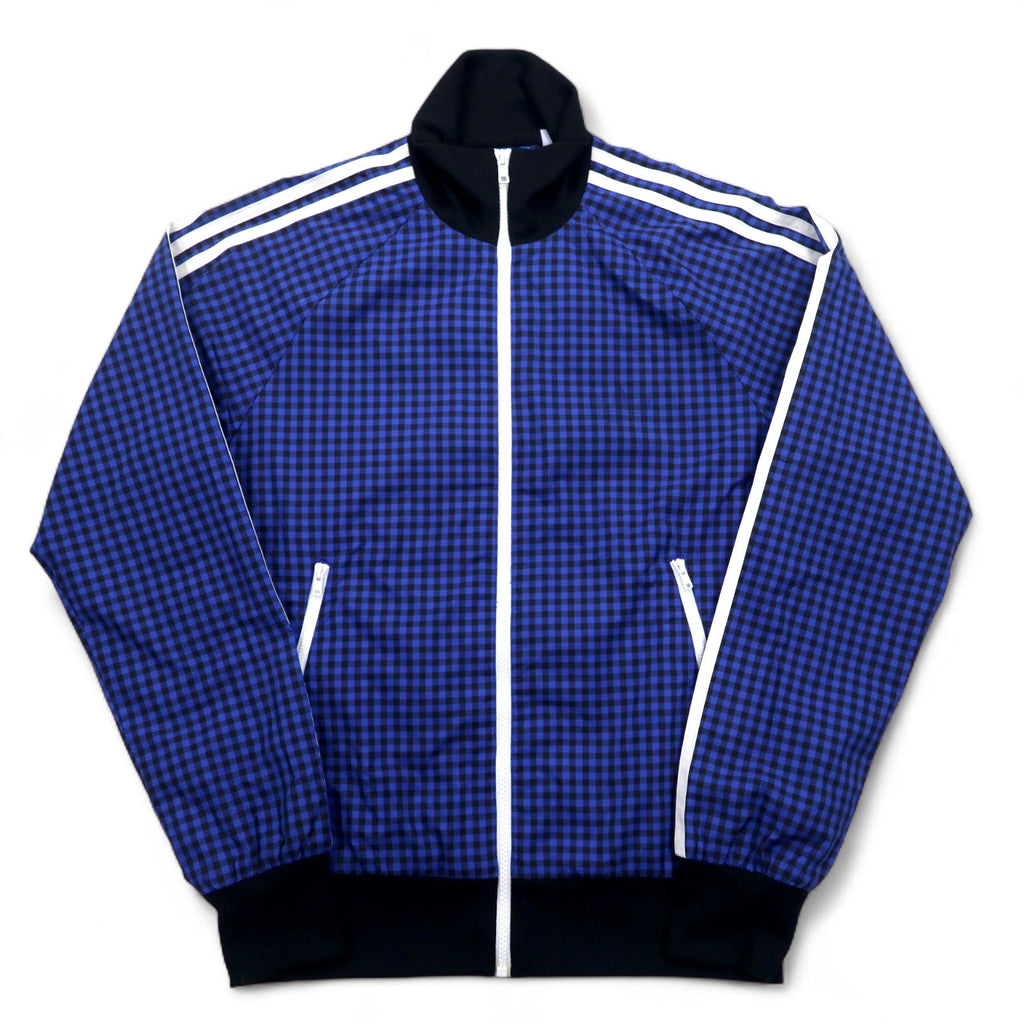 Giacca sportiva adidas originals M blu a quadri in poliestere G34232