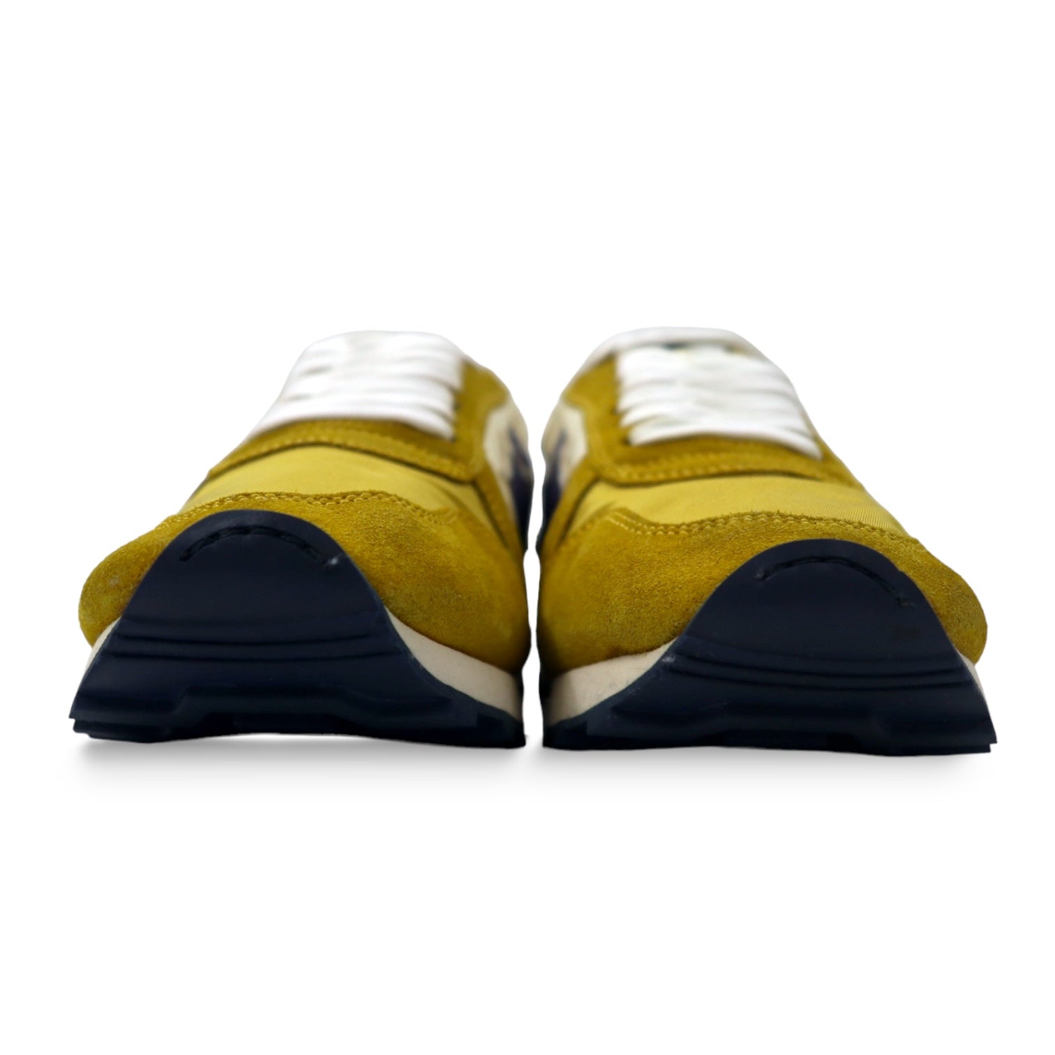 Atlantic STARS Sneakers 43 (27-27.5cm) Giallo Scamosciato Suola Vibram ARGO LOS ANGELES 86 Made in Italy