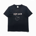 BRU NA BOINNE T-shirt stampata M nero THE END mela cotone